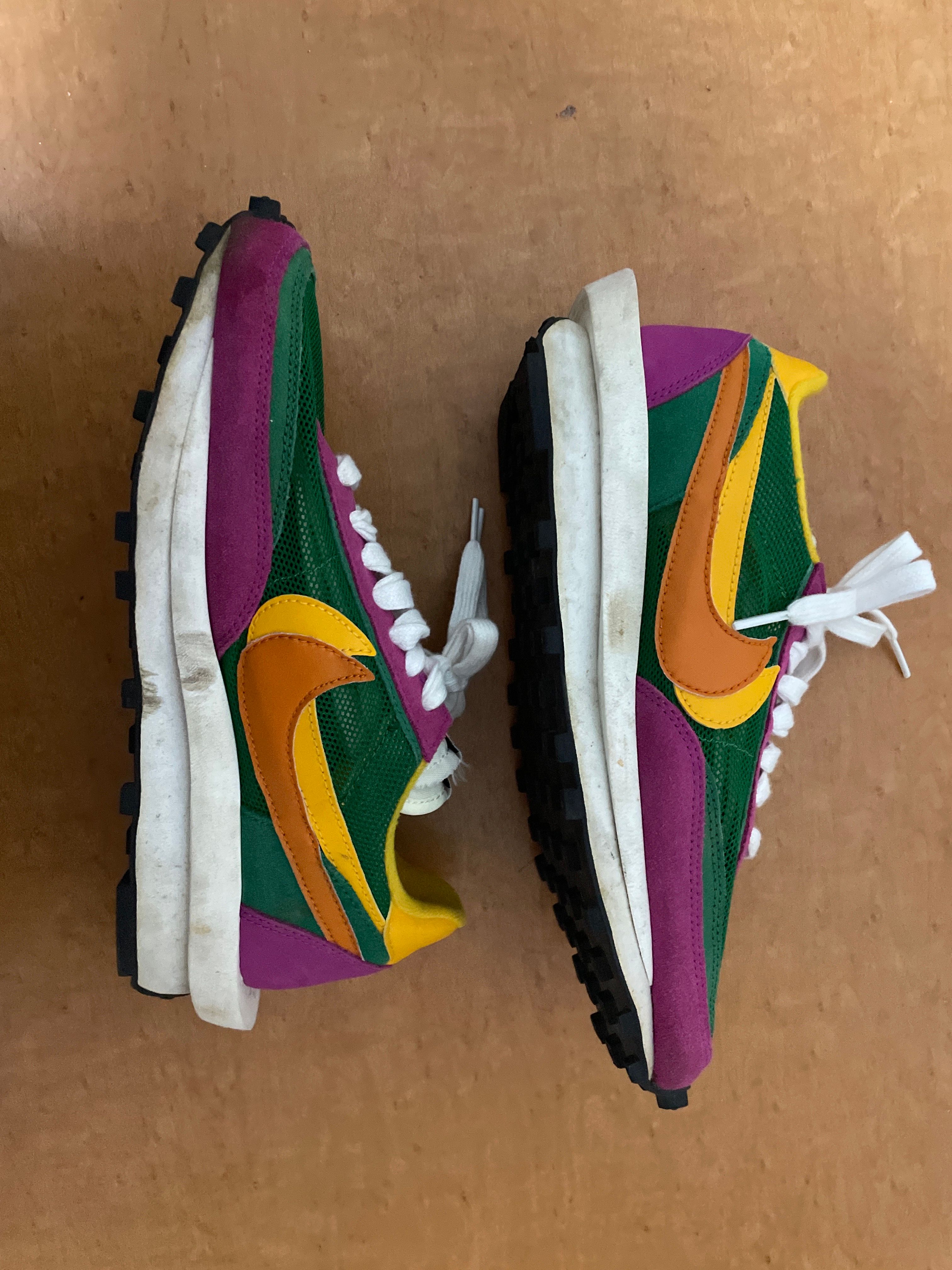 sacai × NIKE LDV WAFFLE "PINE GREEN"