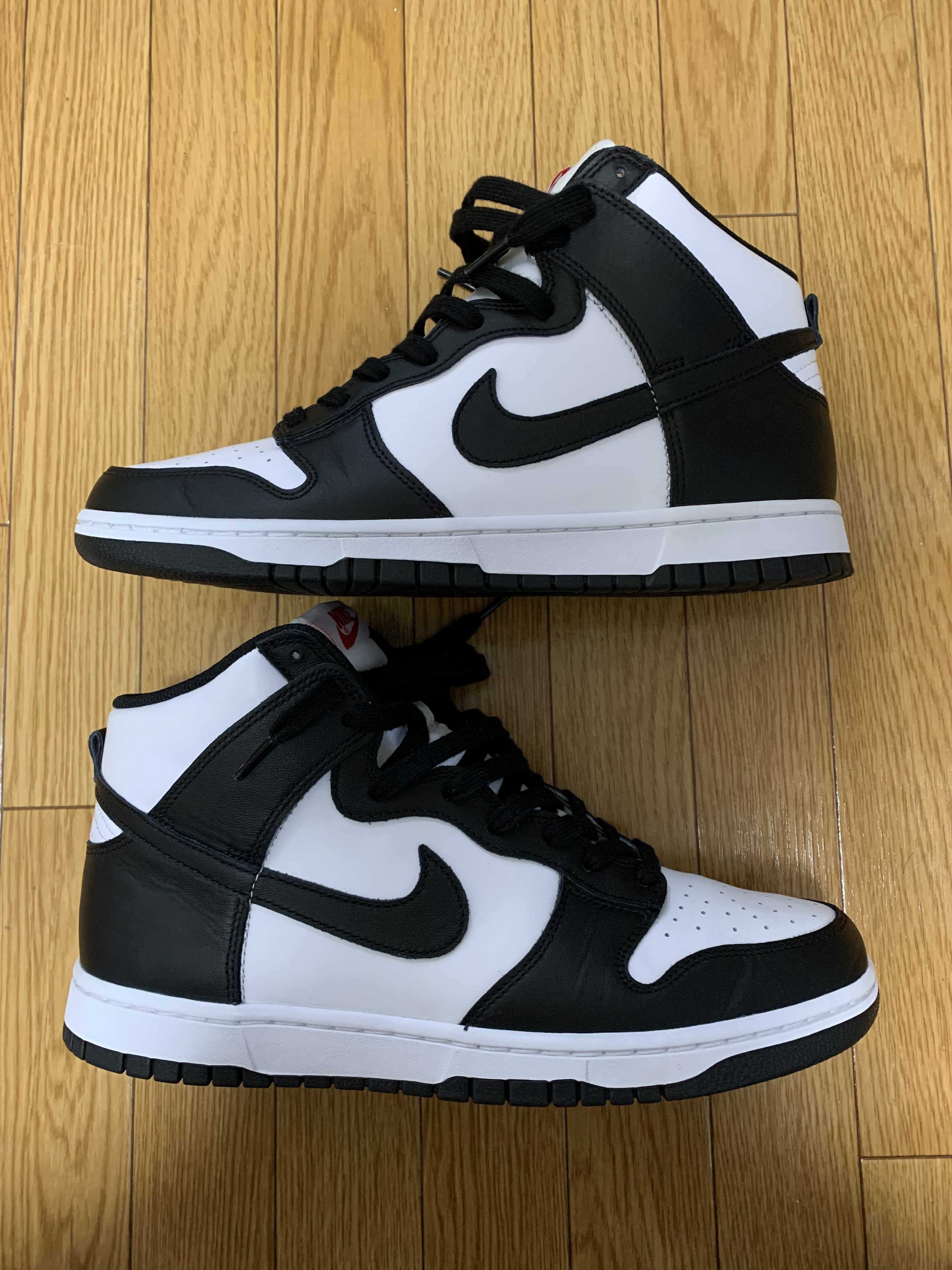 Nike Dunk High "Black and White"