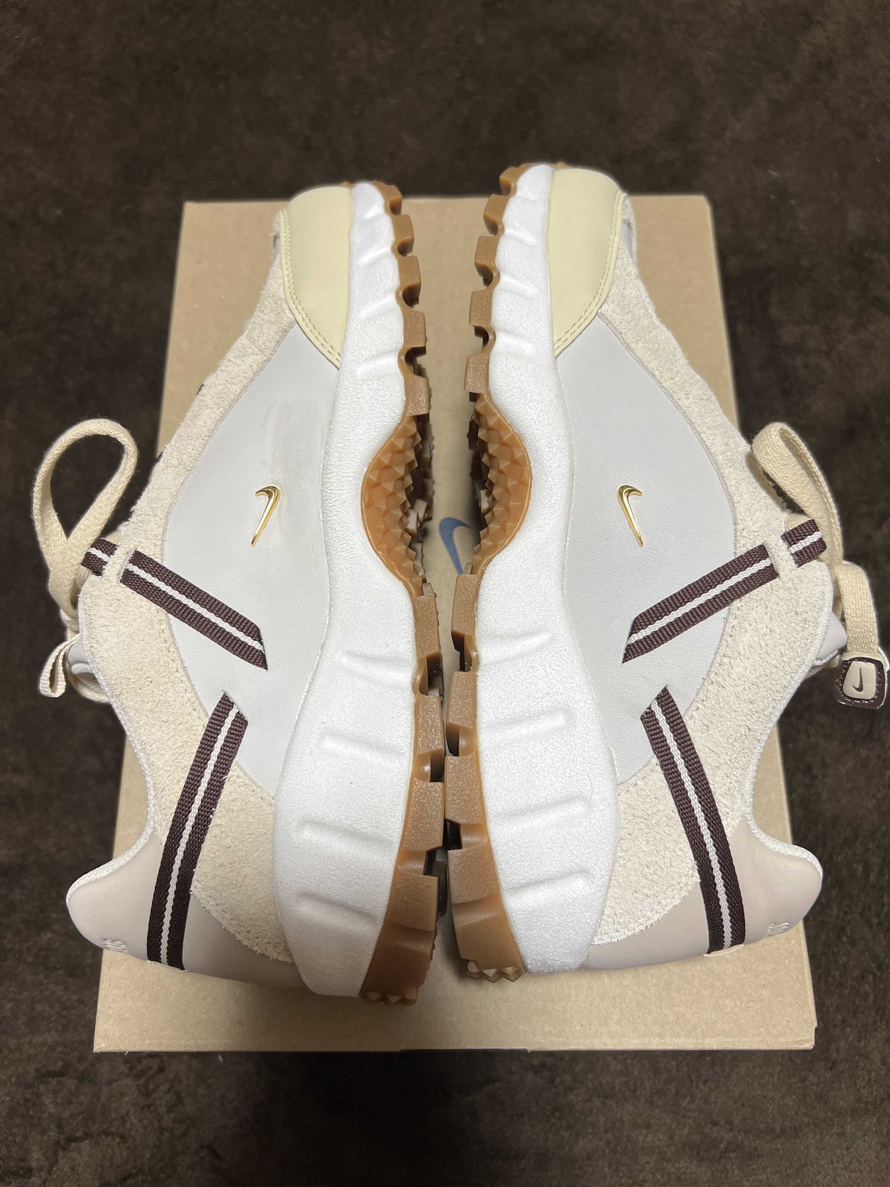 Jacquemus × Nike Women's Air Humara LX "Light Bone and Gold"