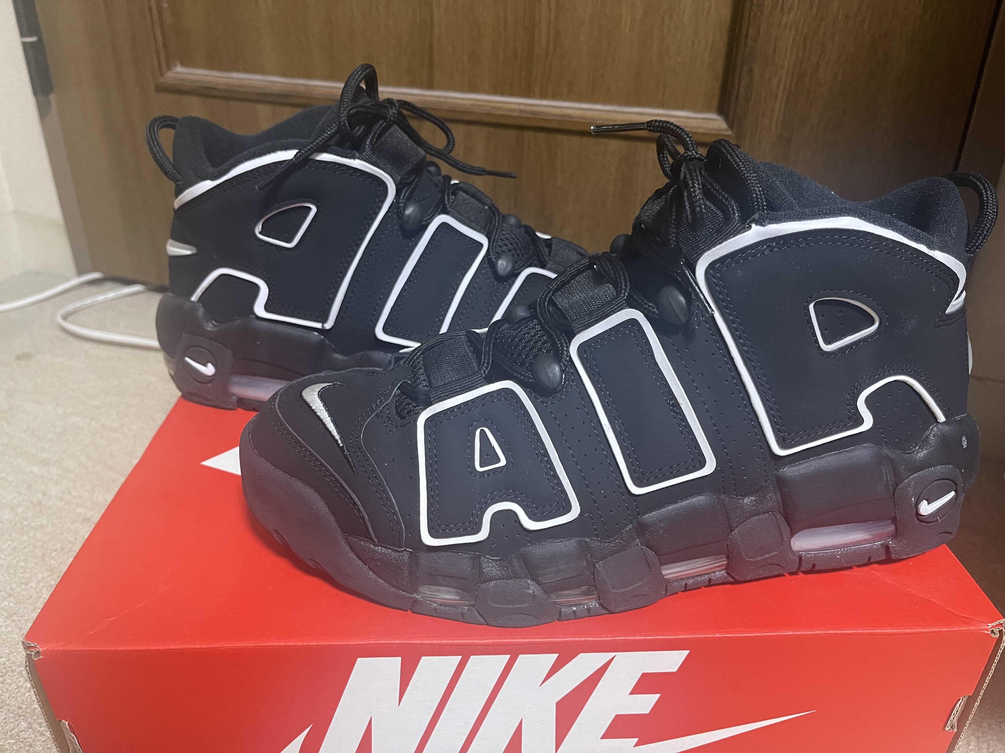 Nike Air More Uptempo "Black/White"(2020)