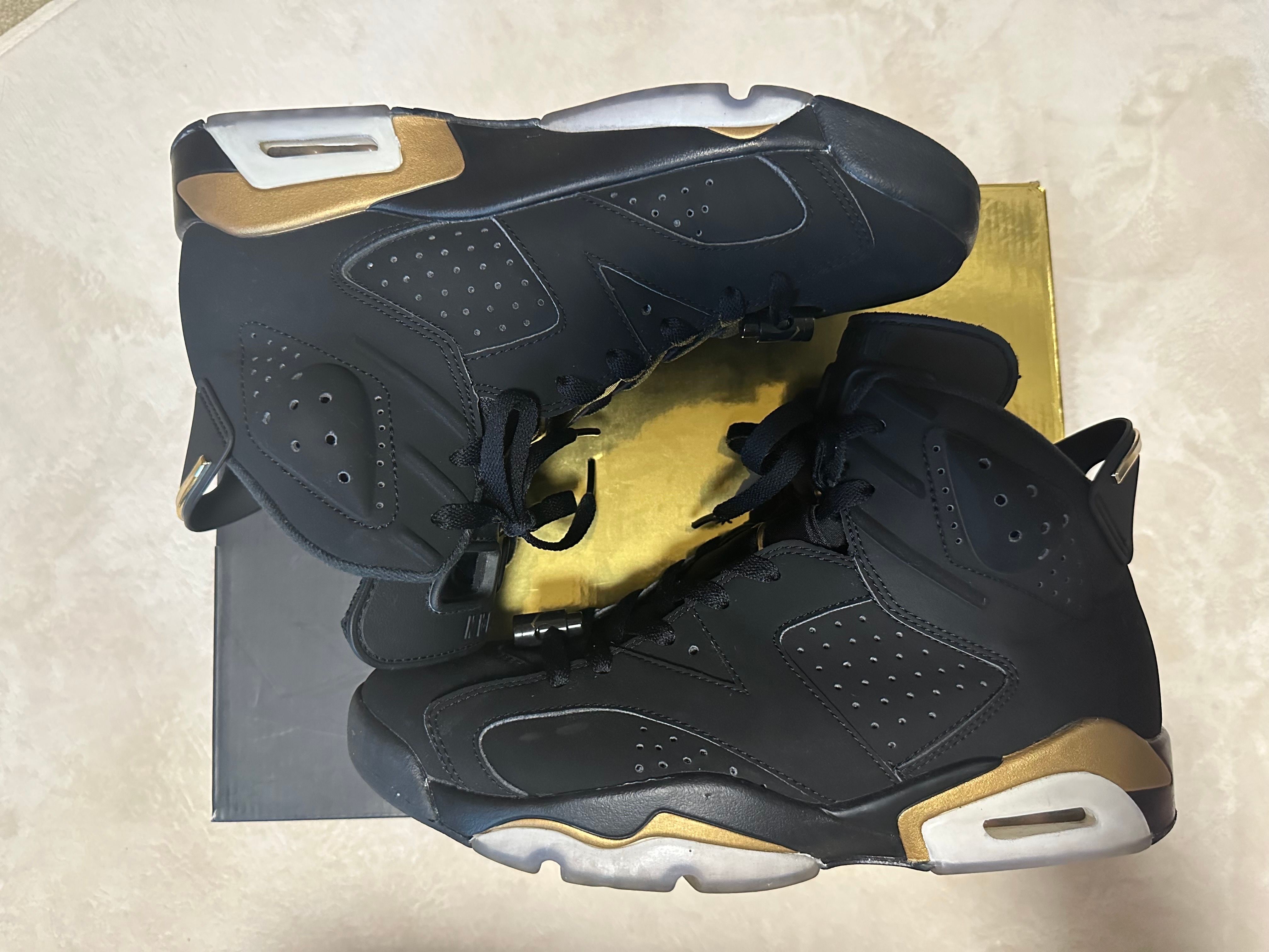 Nike Air Jordan 6 DMP "Black/Metallic Gold" (2020)