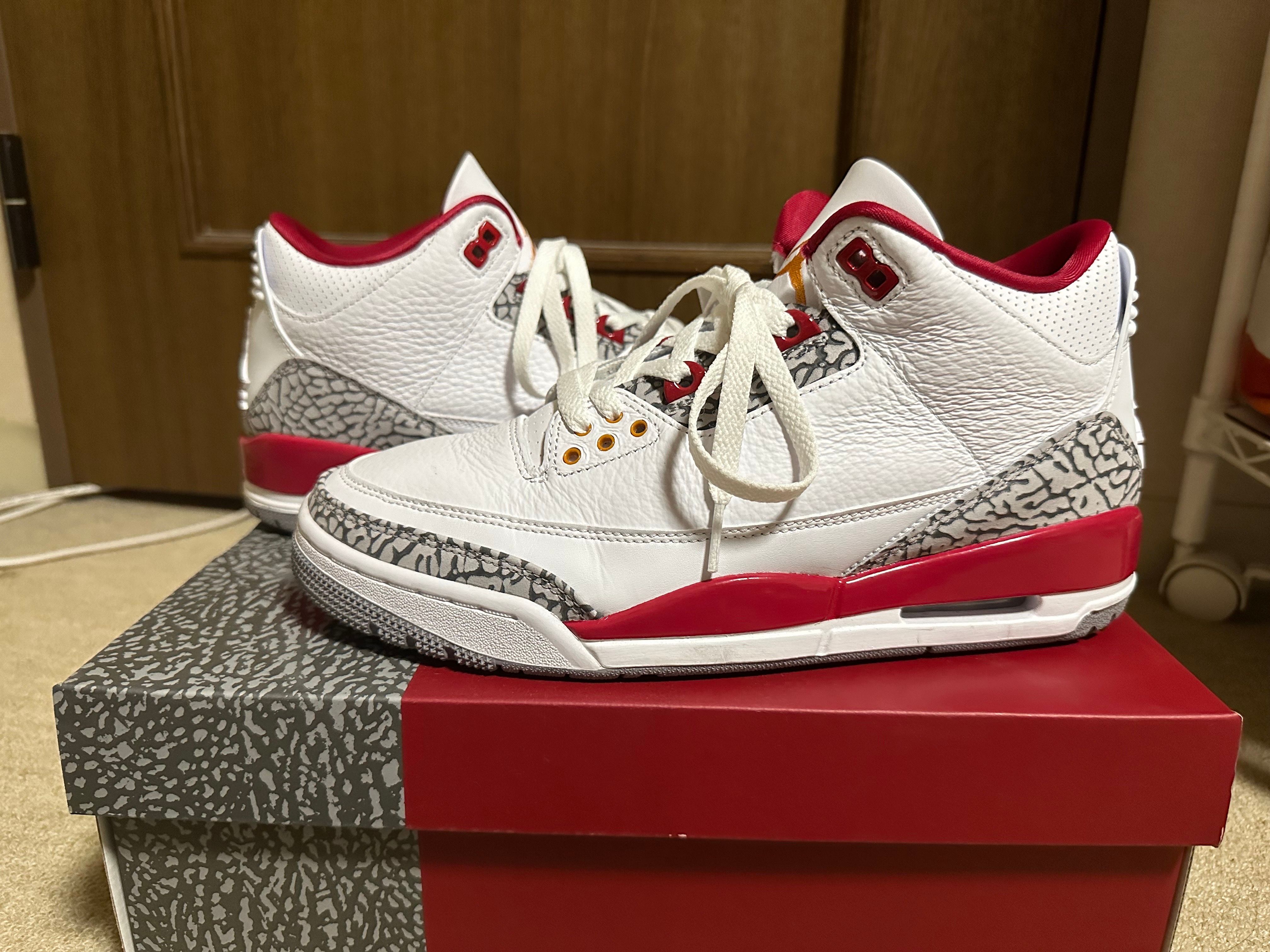 Nike Air Jordan 3 "Cardinal Red"