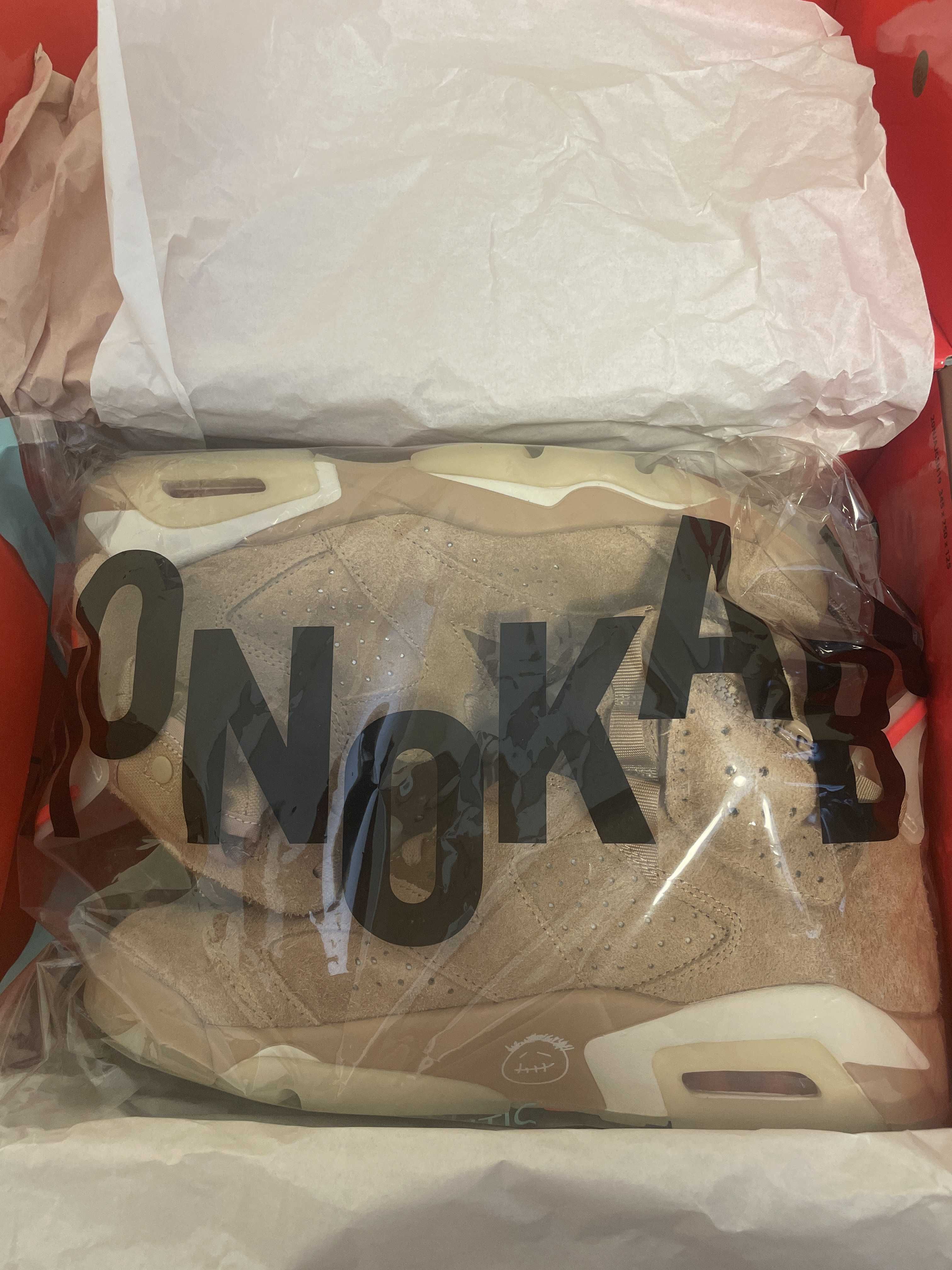 Travis Scott × Nike Air Jordan 6 "British Khaki"