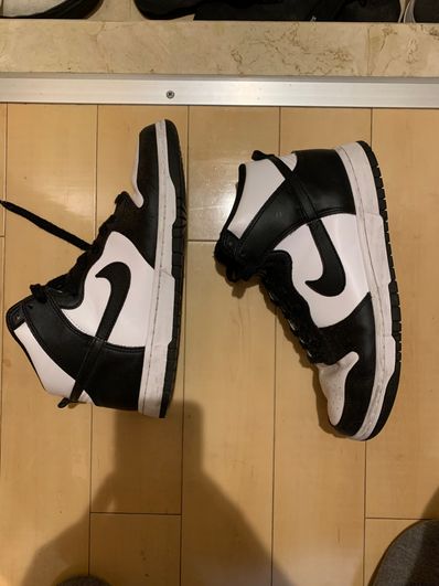 Nike Dunk High "Black and White"