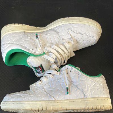 BEN-G × Nike SB Dunk Low "White/Green"