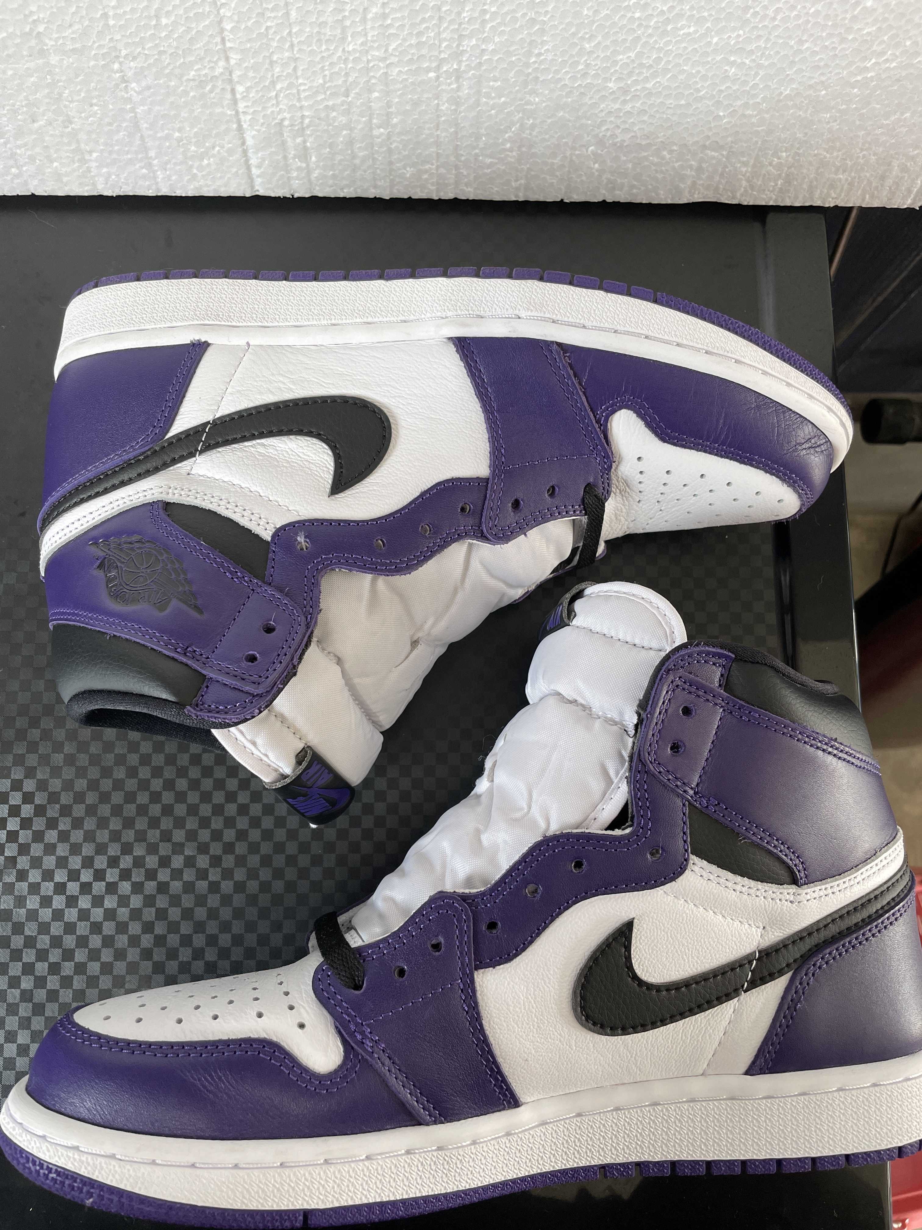 Nike Air Jordan 1 Retro High OG "Court Purple White/Black" (2020)