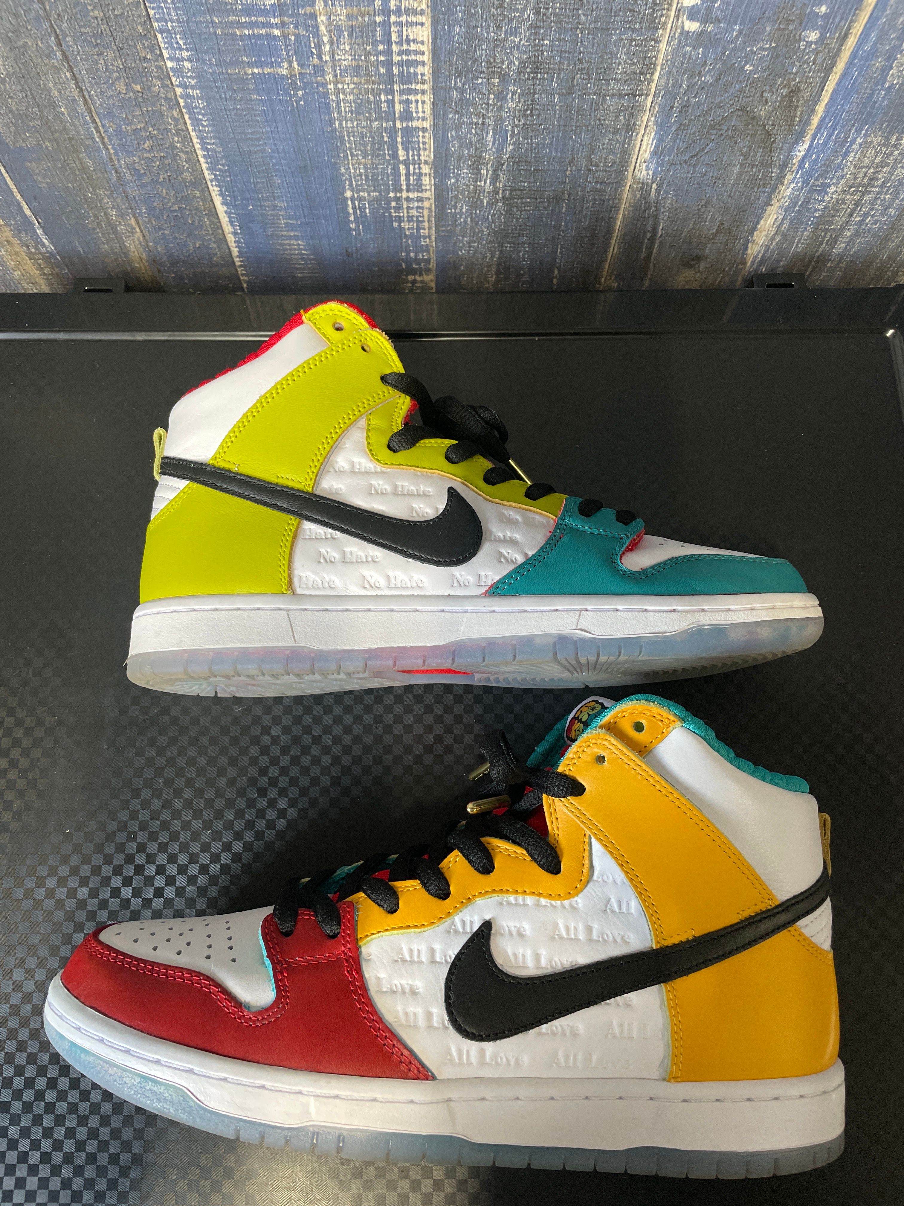 froSkate × Nike SB Dunk High Pro QS "All Love"
