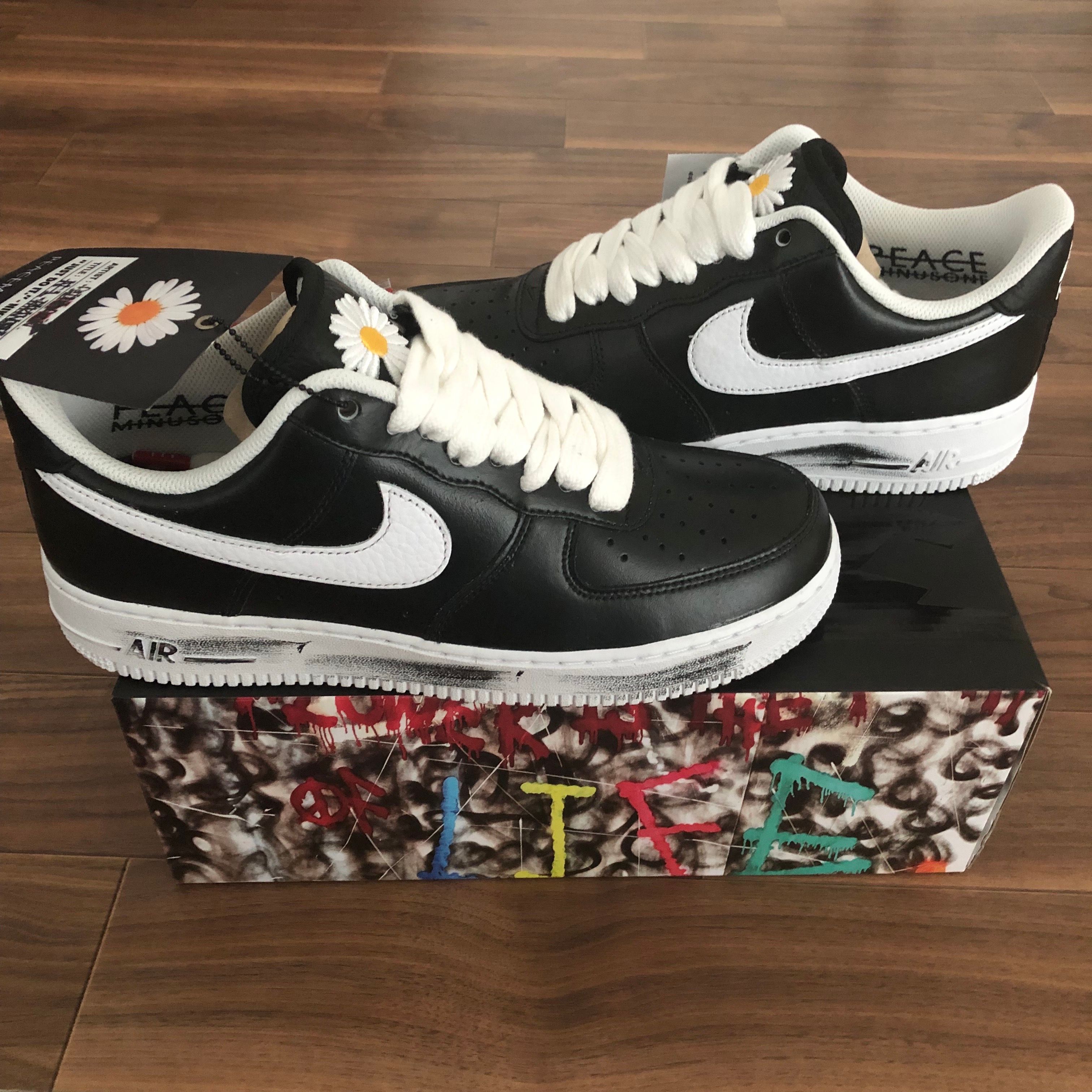 PEACEMINUSONE × Nike Air Force 1 Low Para Noise "Black" / G-DRAGON