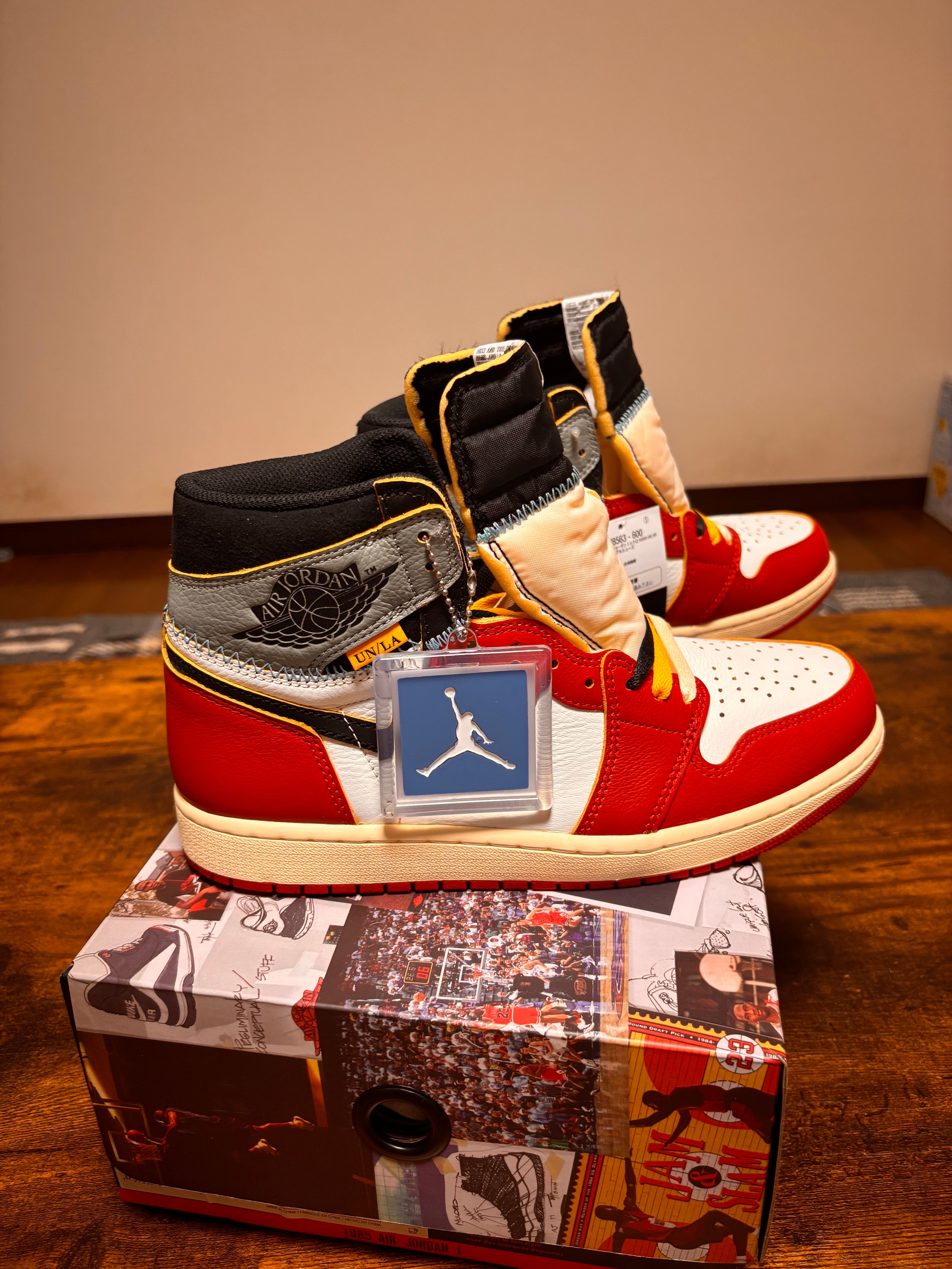 UNION × Nike Air Jordan 1 Retro High OG "Chicago/Shadow"