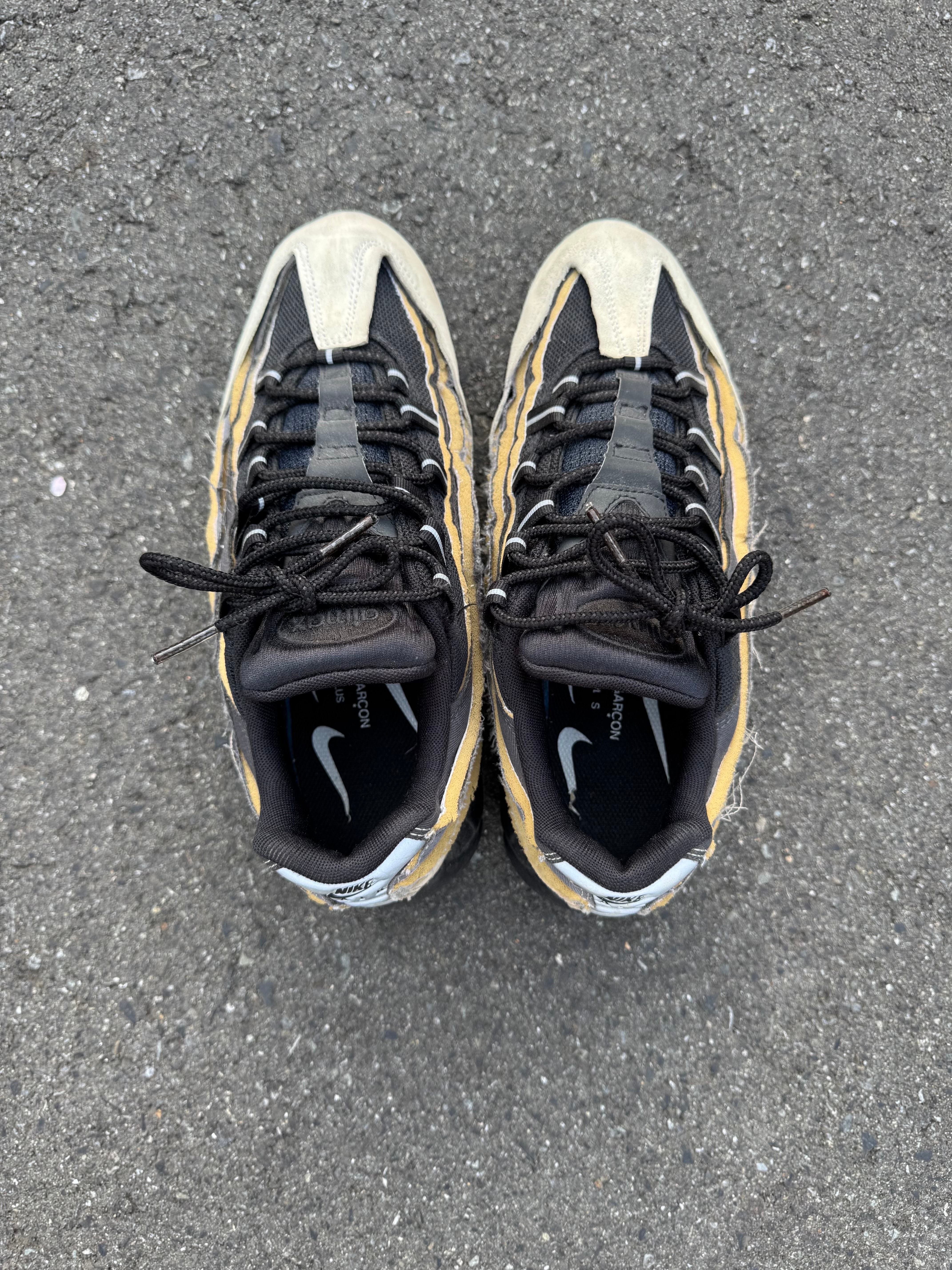 COMME des GARCONS × Nike Air Max 95 "Charcoal"