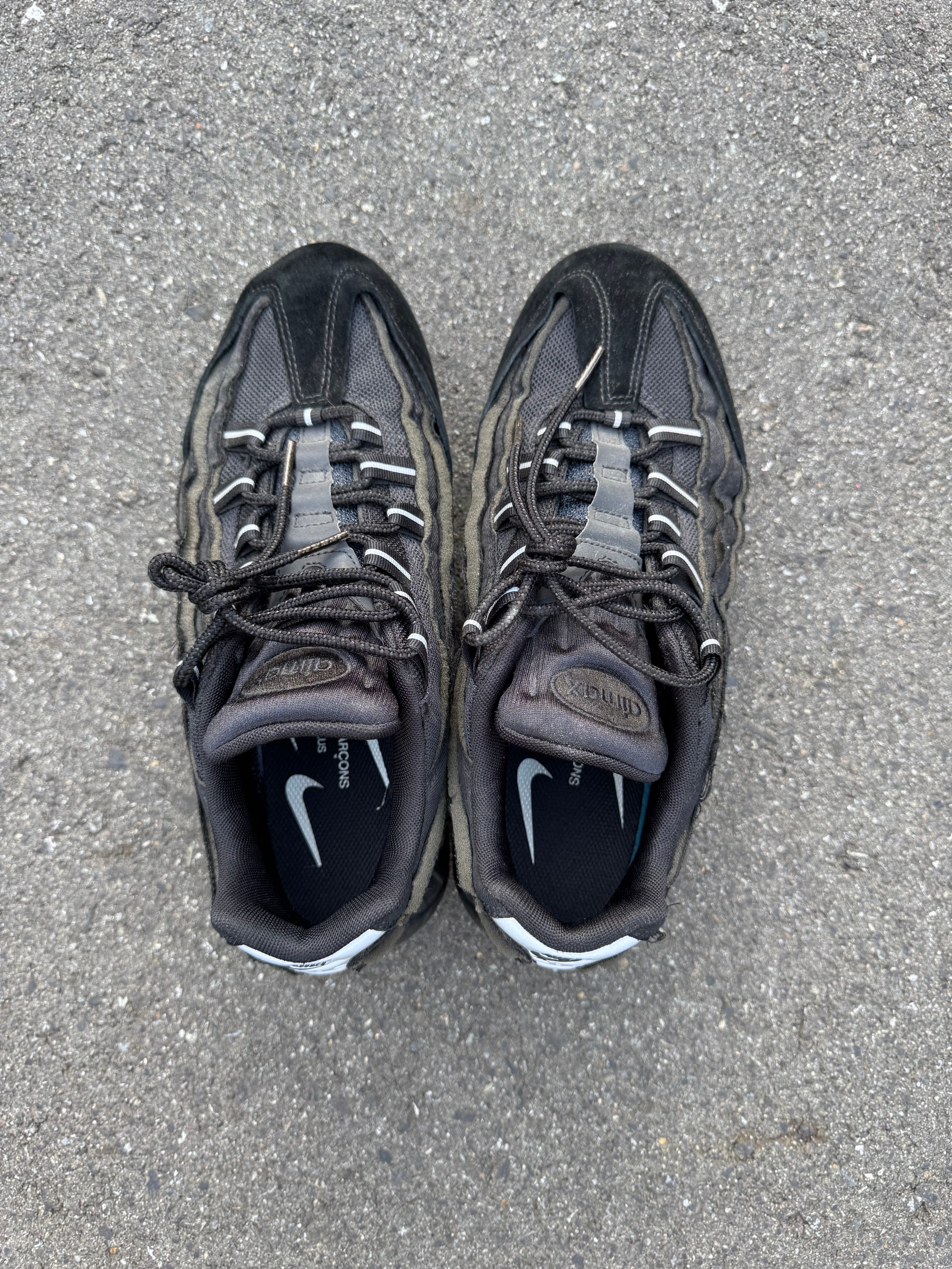 COMME des GARCONS × Nike Air Max 95 "Black"