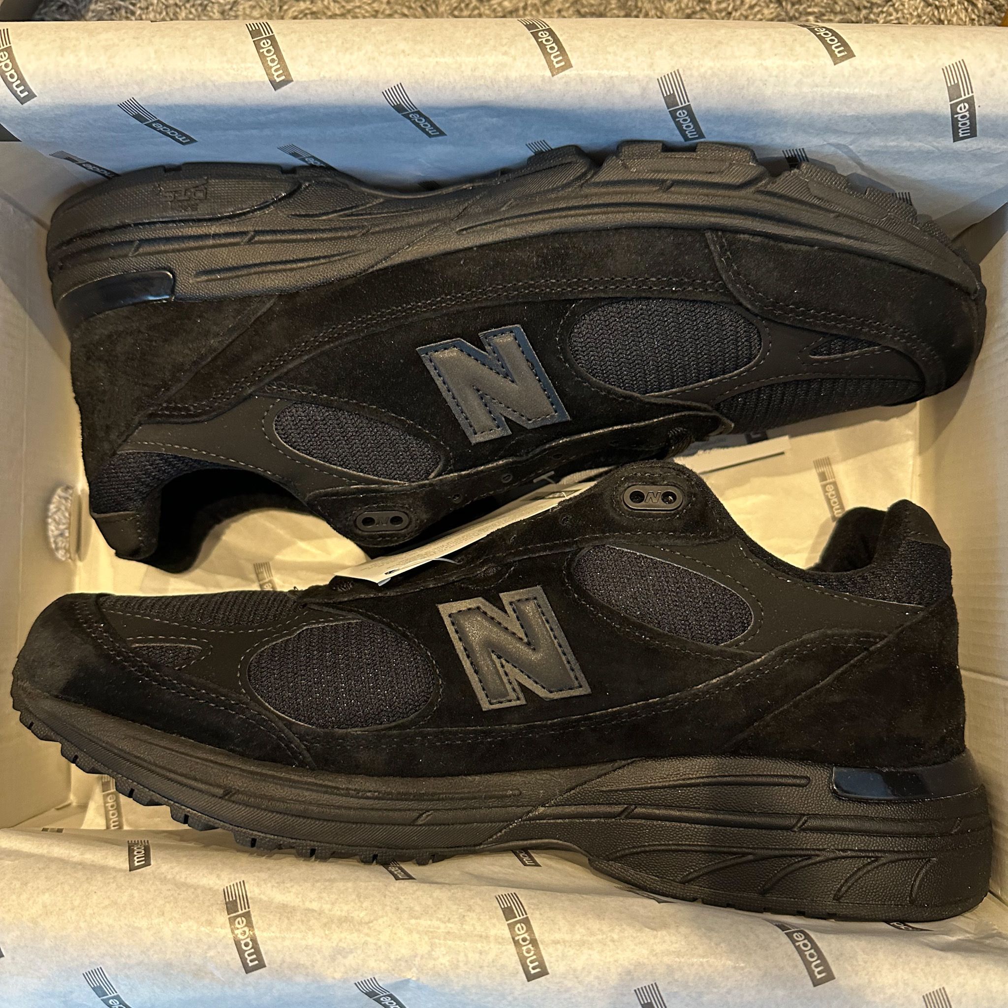 New Balance 993 "Triple Black"
