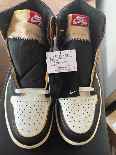 fragment design × UNION × Nike Air Jordan 1 High OG "Black/Varsity Red"