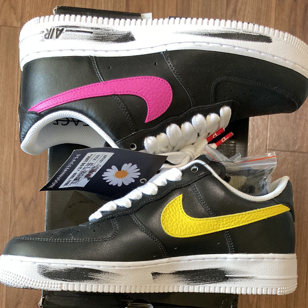 PEACEMINUSONE × Nike Air Force 1 Low '07 Para-Noise 3.0 "Black and Multi-Color" / G-DRAGON