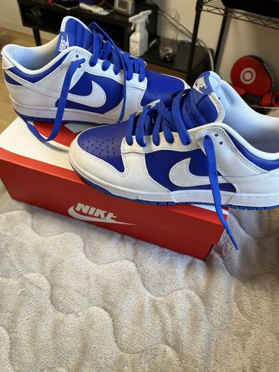 Nike Dunk Low Retro "Racer Blue and White"