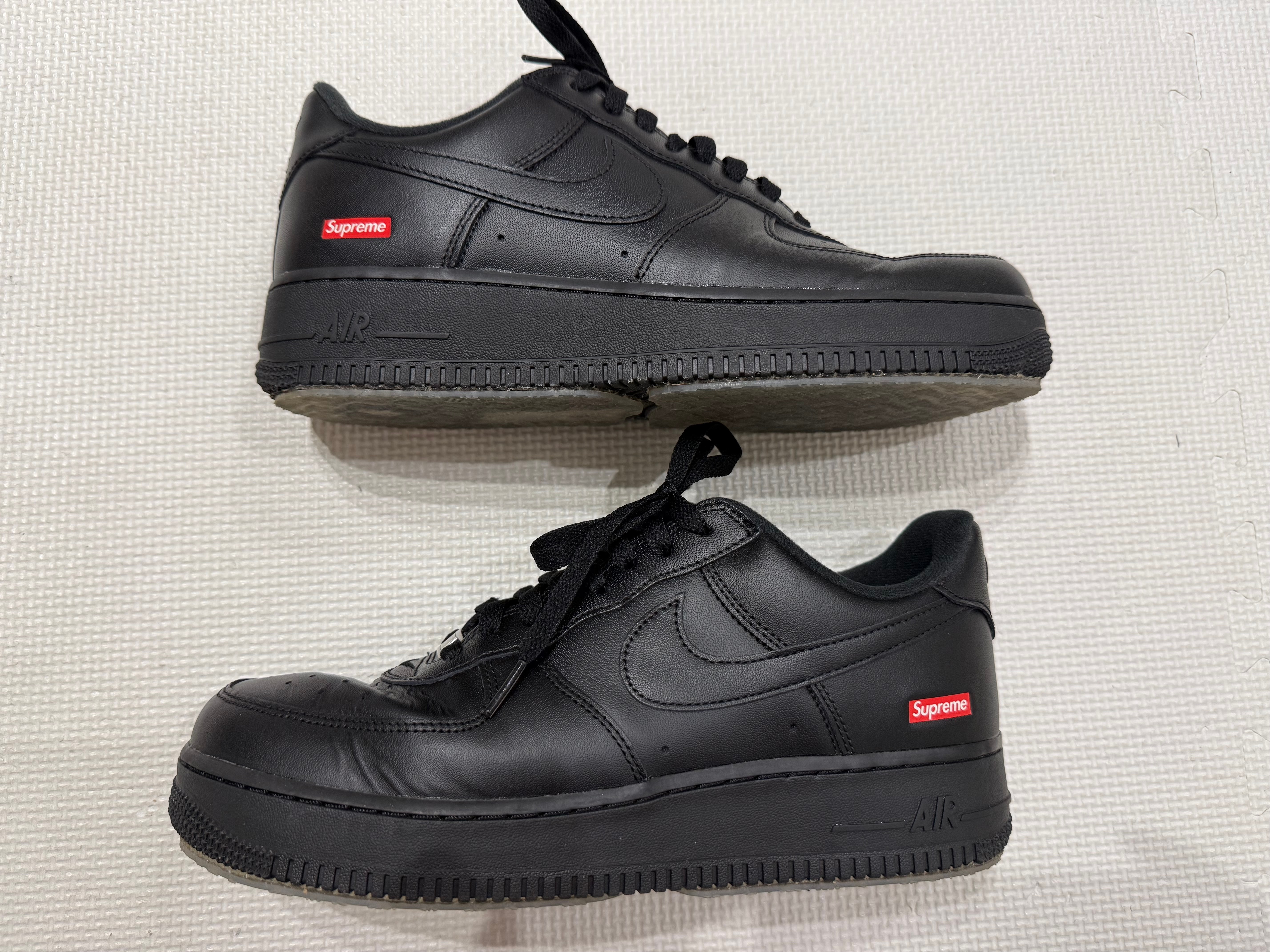 Supreme × Nike Air Force 1 Low "Black"
