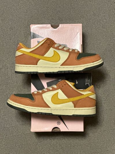 Nike Dunk SB Low Pro "Vapour/Mineral Yellow"