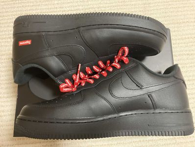 Supreme × Nike Air Force 1 Low "Black"