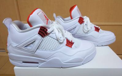 Nike Air Jordan 4 Retro "White/Team Orange"