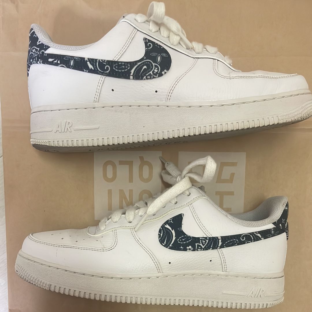 Nike Women's Air Force 1 Low '07 Essential "Black Paisley"