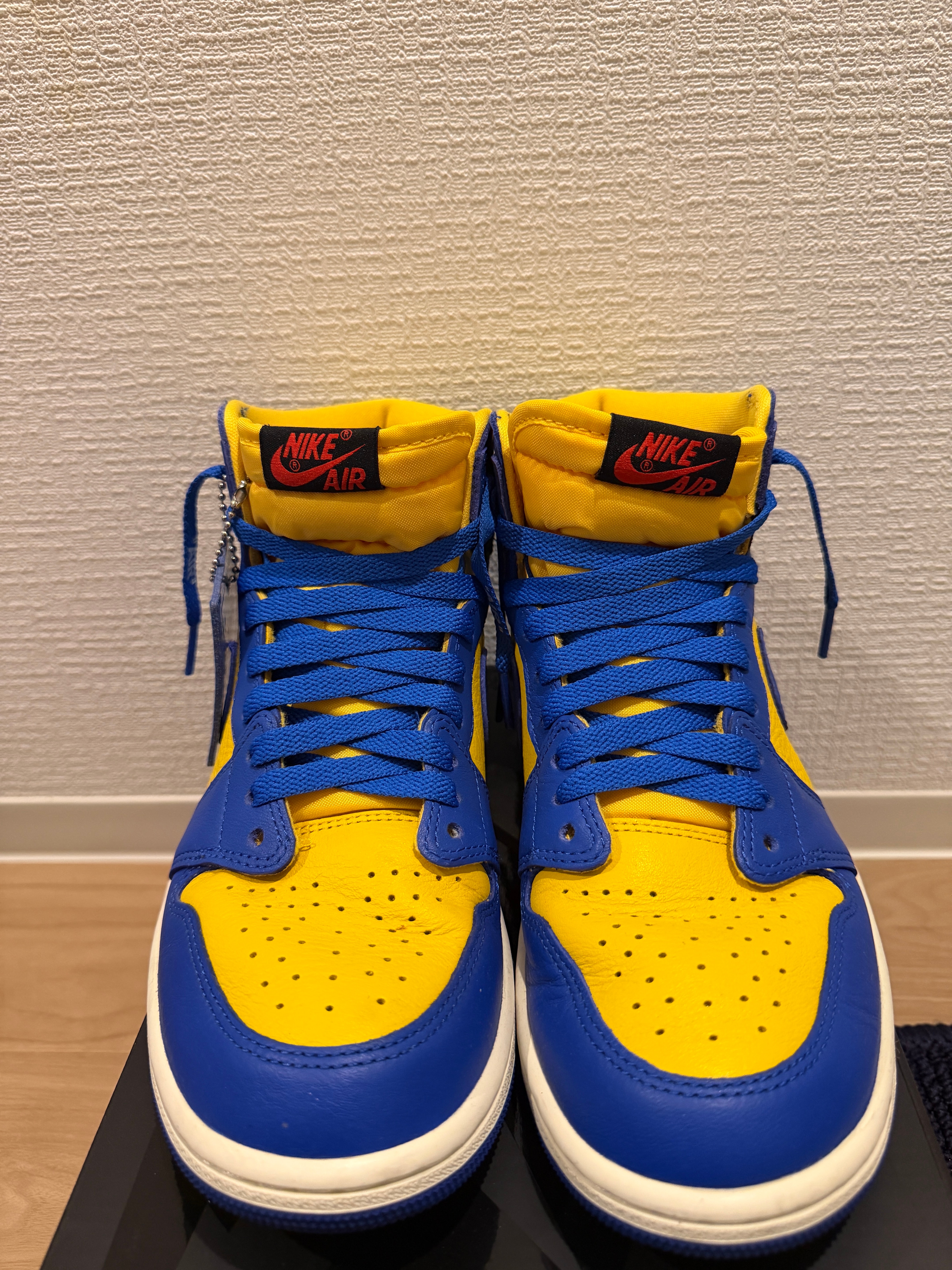 Nike Women's Air Jordan 1 High OG "Game Royal and Varsity Maize"