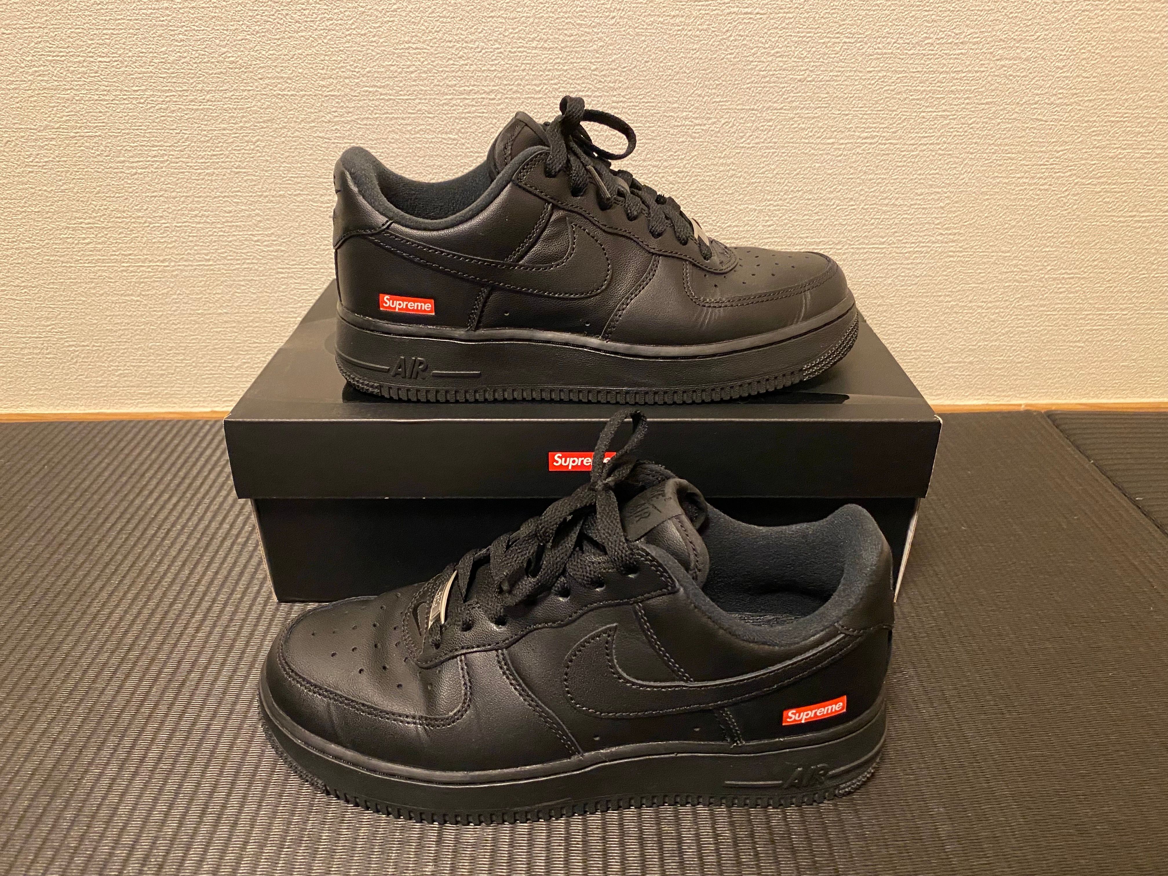 Supreme × Nike Air Force 1 Low "Black"