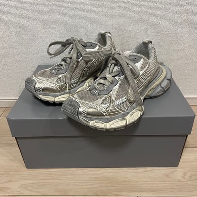 BALENCIAGA 3XL Sneaker "Off White/Light Beige"