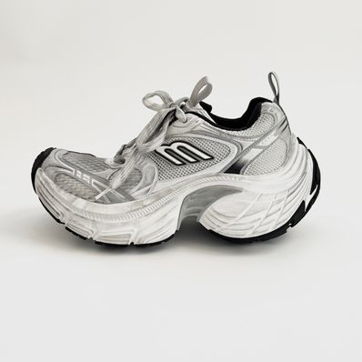 BALENCIAGA 10XL Sneaker "White/Black/Gris/Silver"