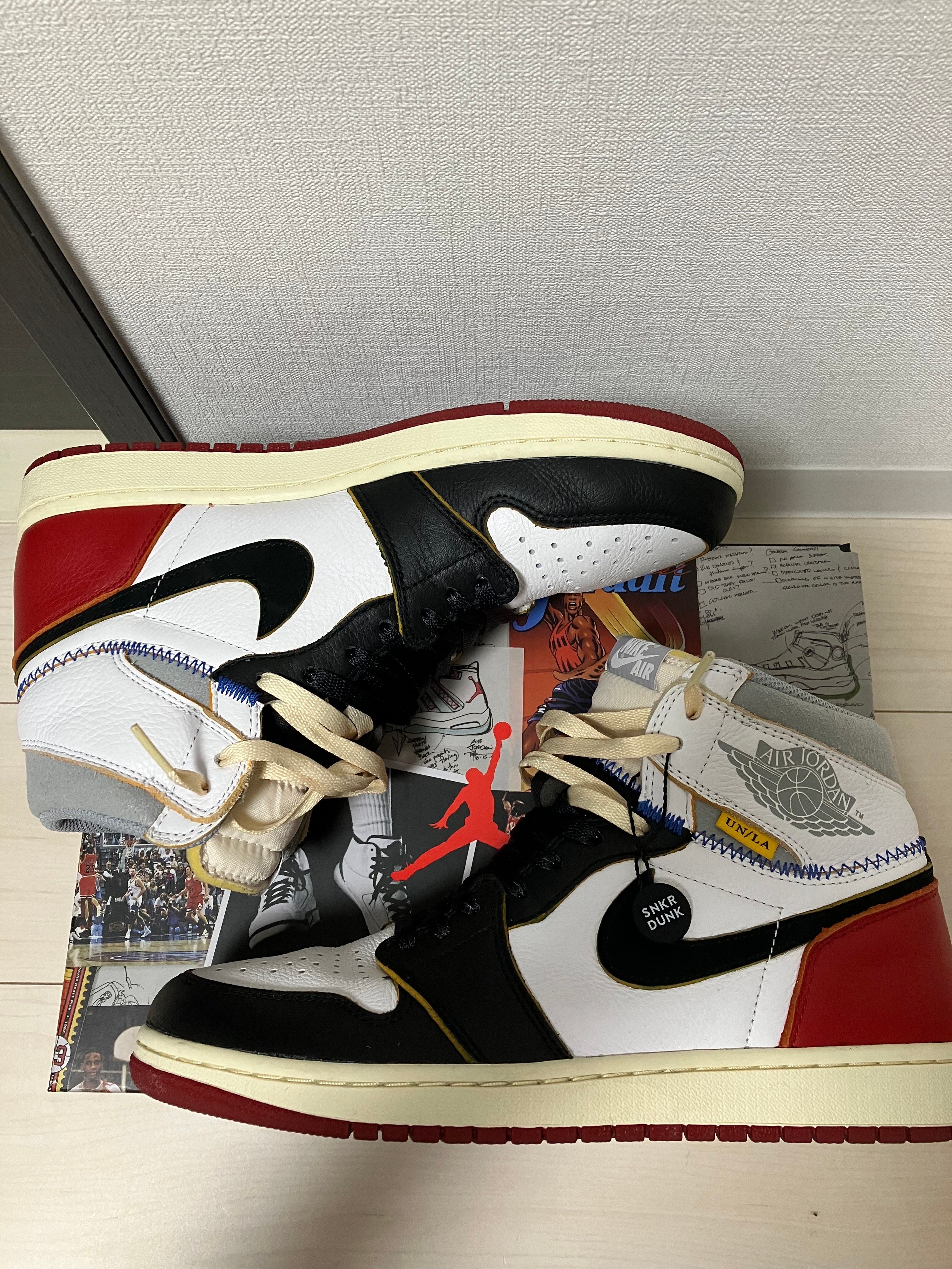 UNION × Nike Air Jordan 1 Retro High OG NRG "Varsity Red/Wolf Grey"