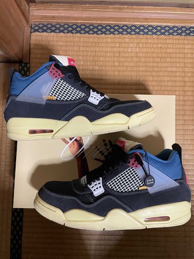 UNION × Nike Air Jordan 4 "Off Noir"