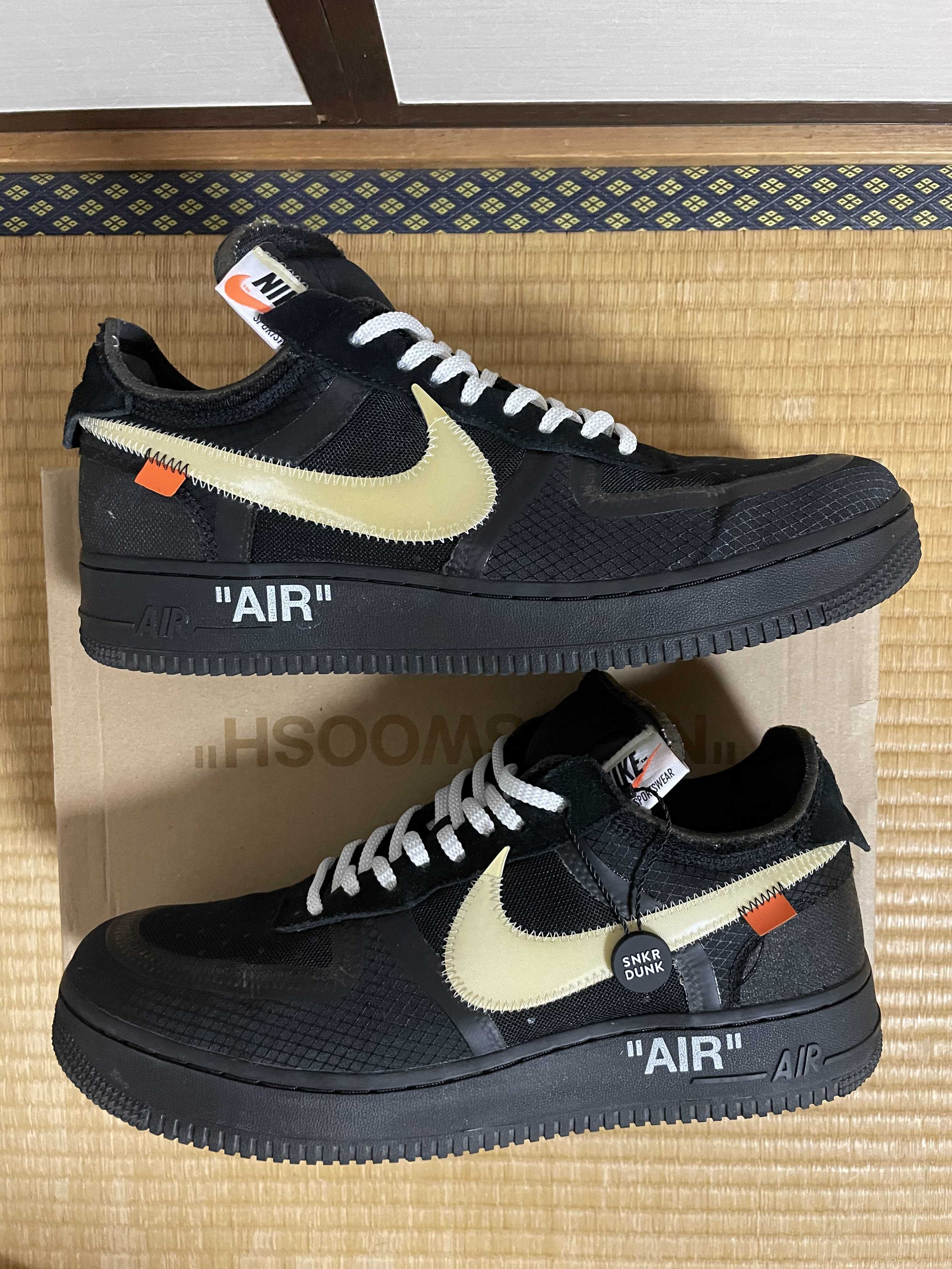 Off-White × Nike Air Force 1 Low "Black"