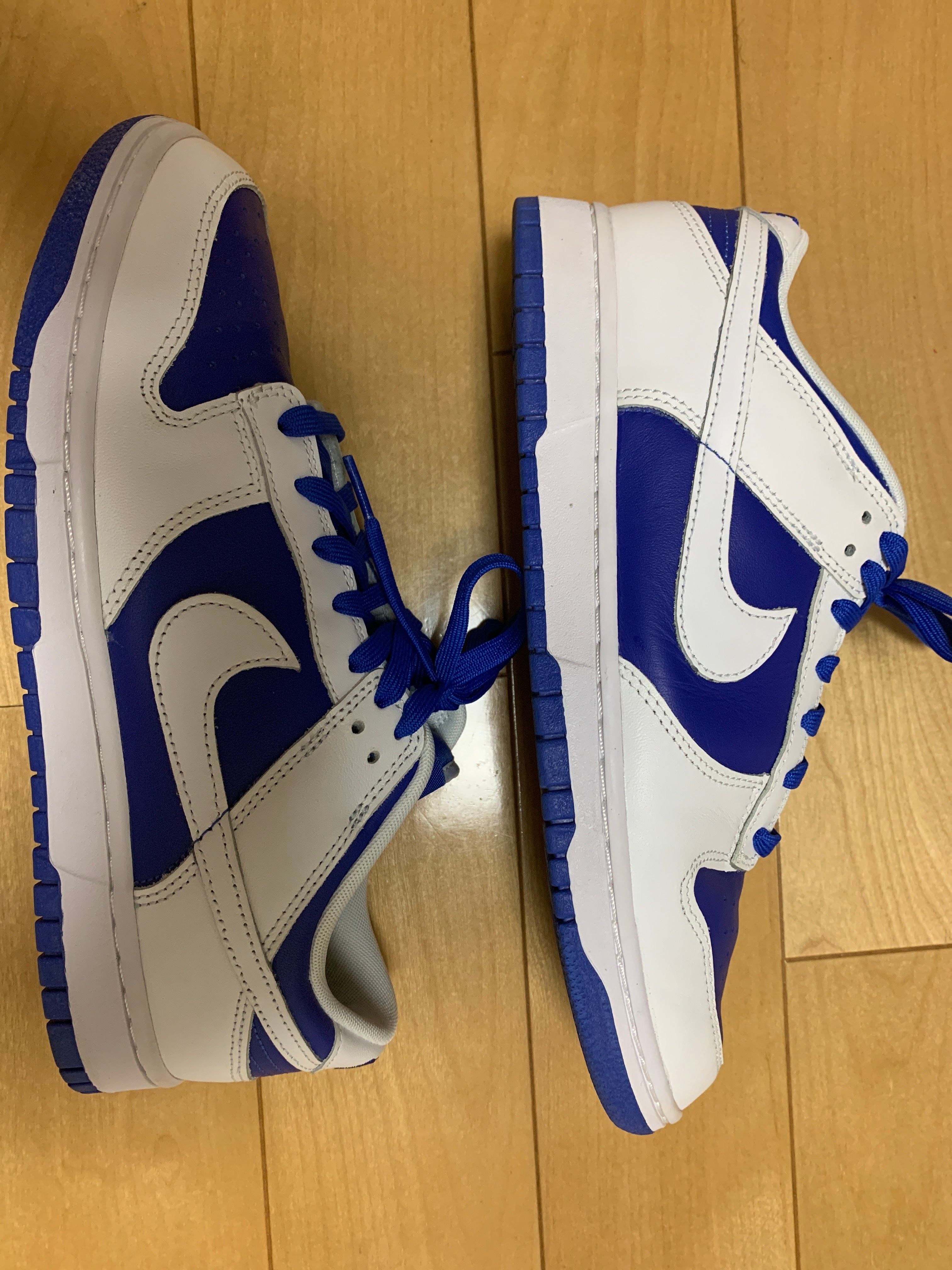 Nike Dunk Low Retro "Racer Blue and White"
