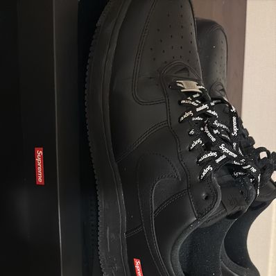 Supreme × Nike Air Force 1 Low "Black"