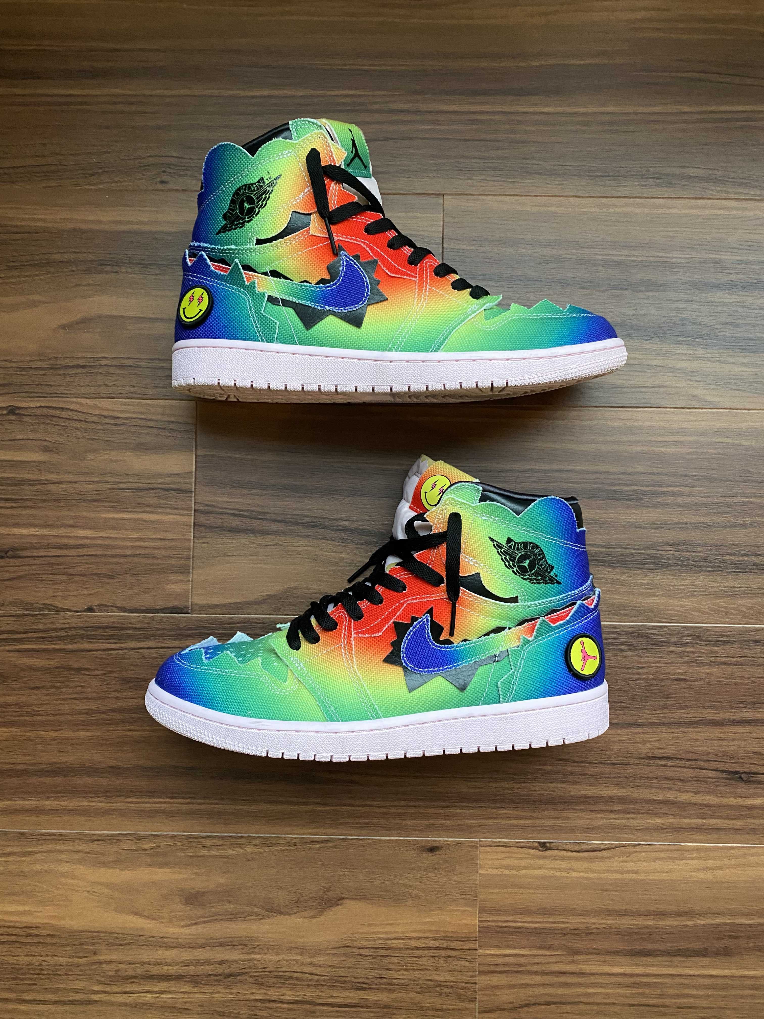 J Balvin × Nike Air Jordan 1 High OG "Rainbow"