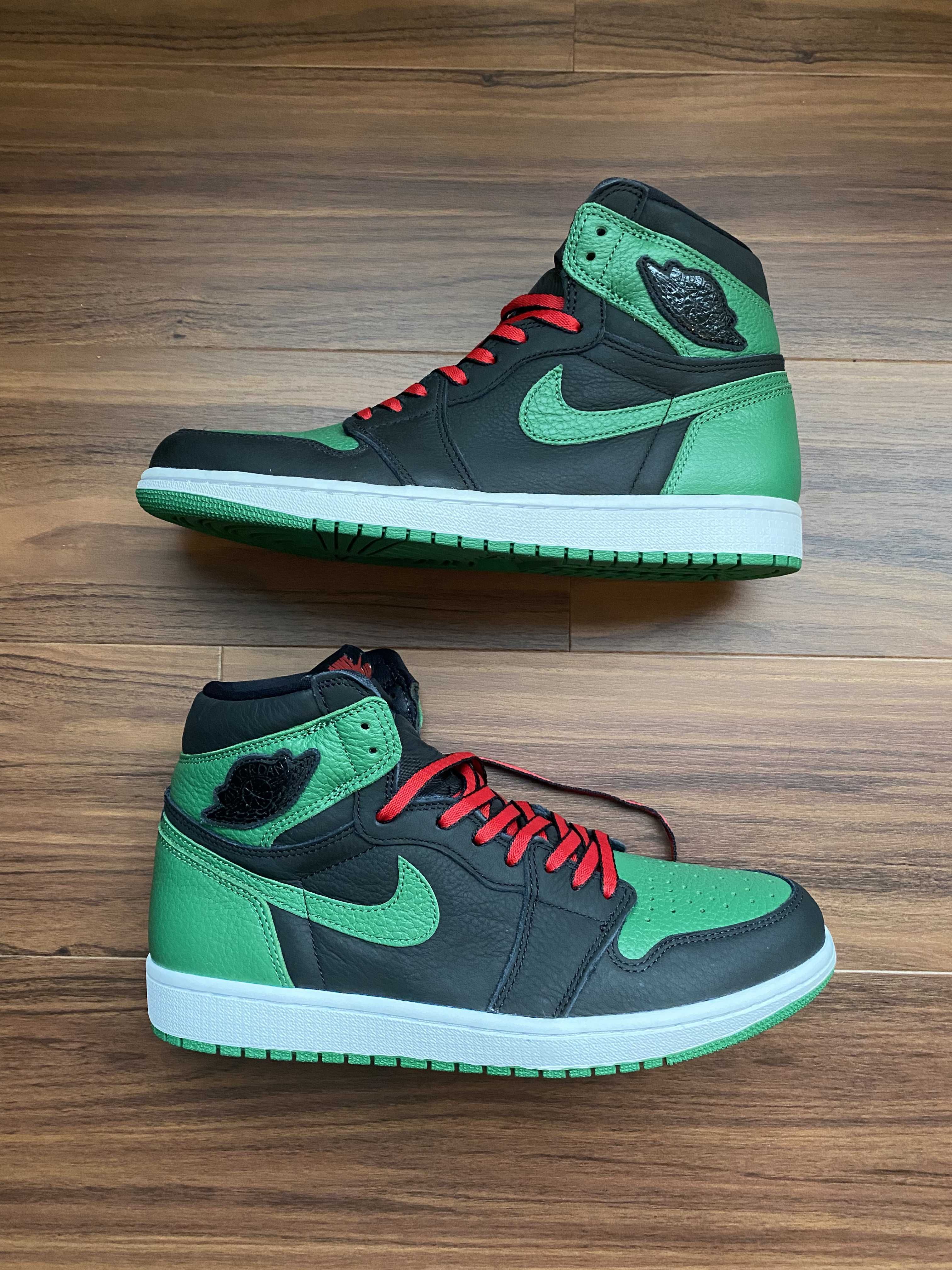 Nike Air Jordan 1 Retro High OG "Black/Pine Green" (2020)