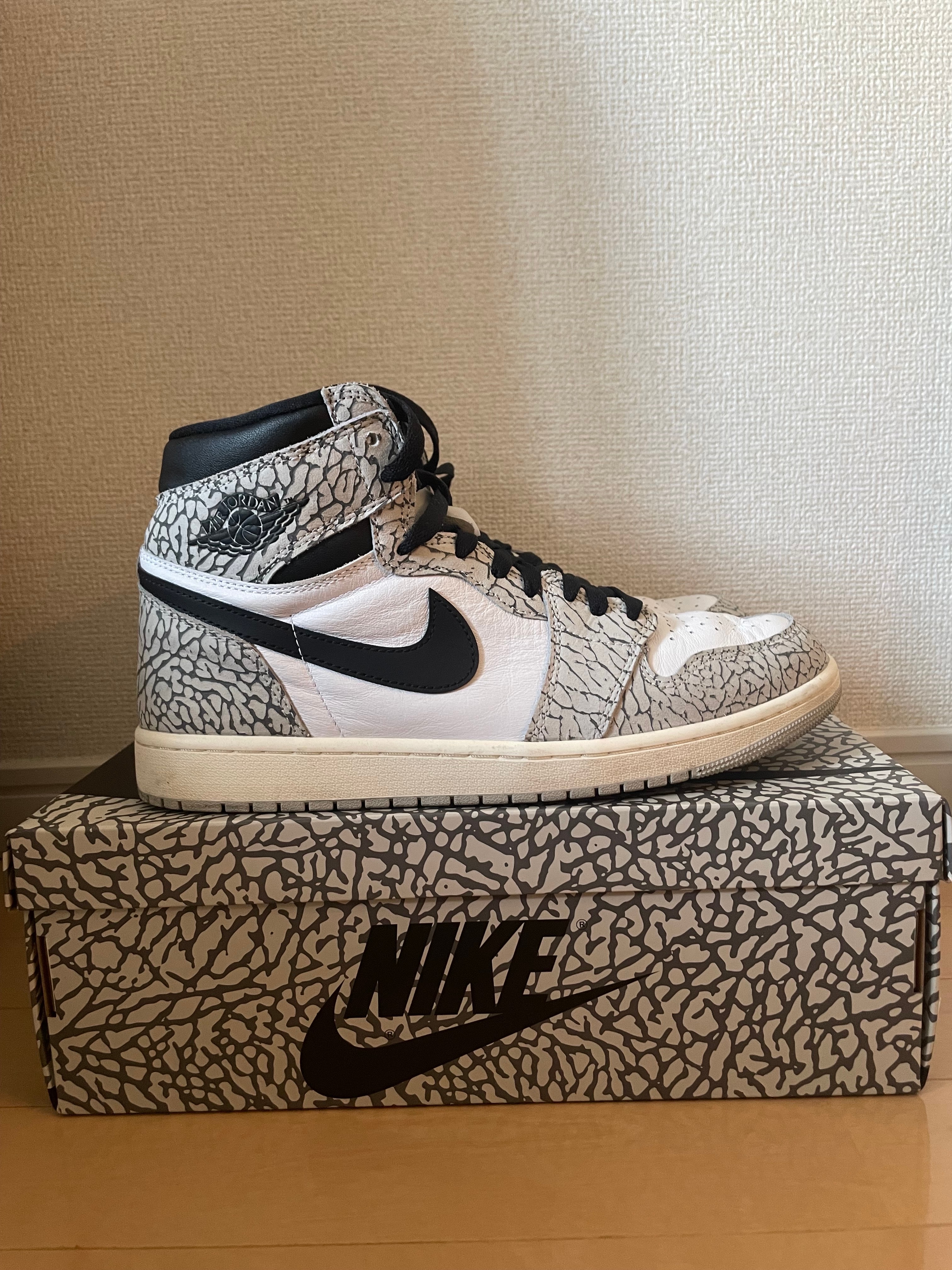 Nike Air Jordan 1 High OG "White Cement/Safari"