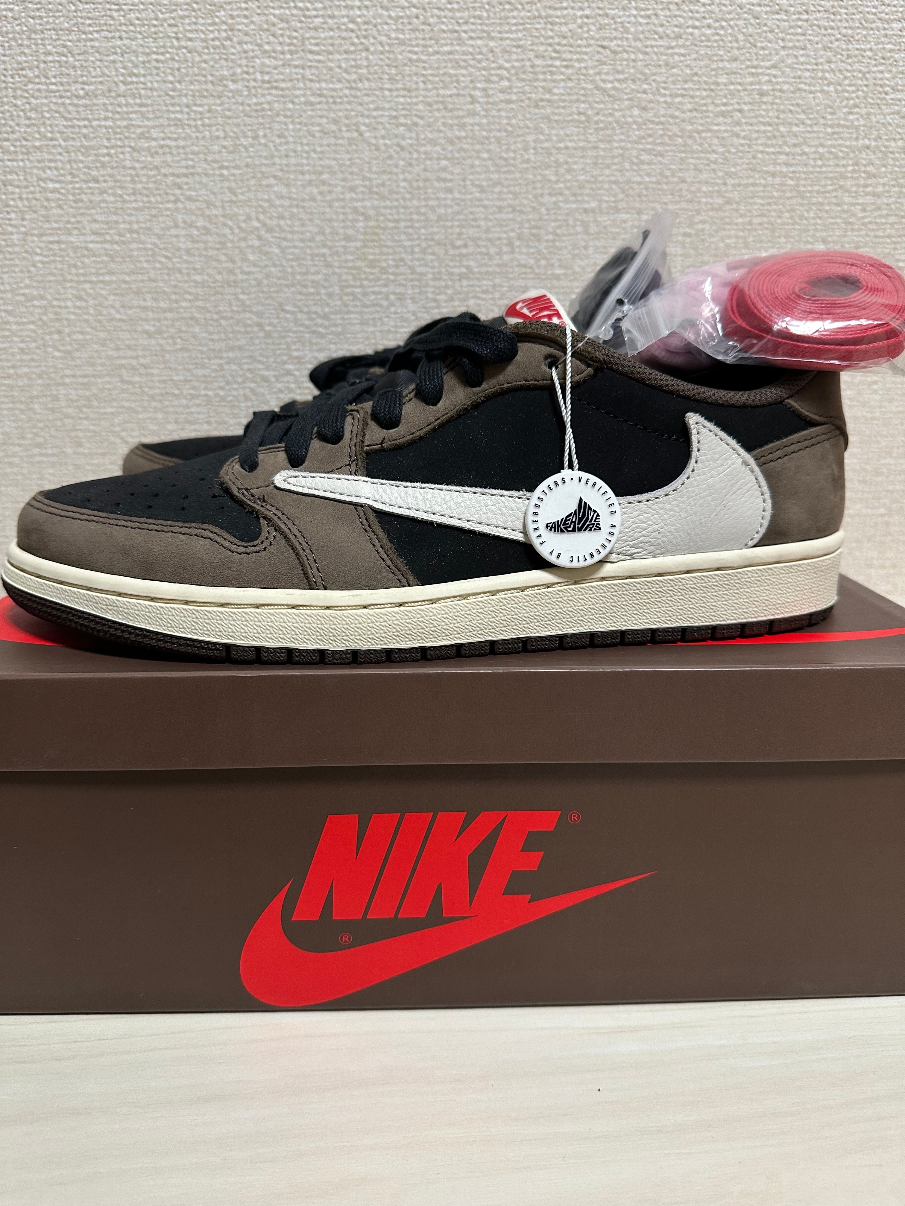 Travis Scott × Nike Air Jordan 1 Low OG SP-T "Black/Dark Mocha"