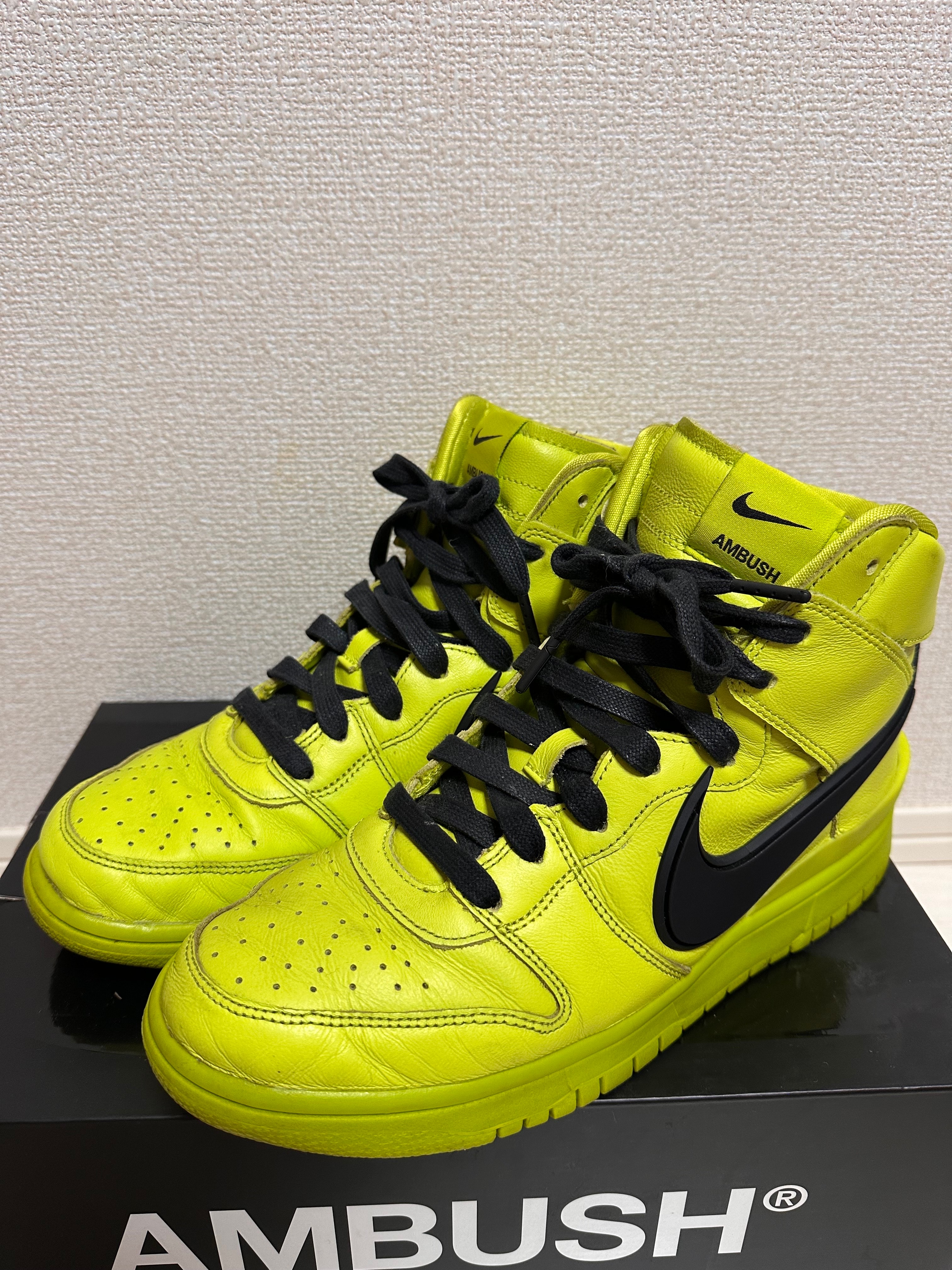 Ambush × Nike Dunk High "Flash Lime"
