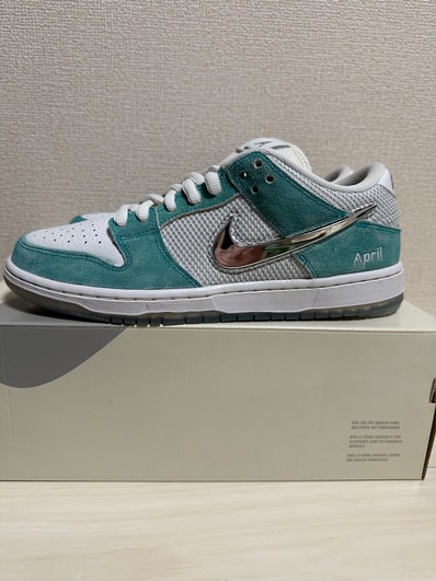 APRIL SKATEBOARDS × Nike SB Dunk Low Pro QS "White and Multi-Color"