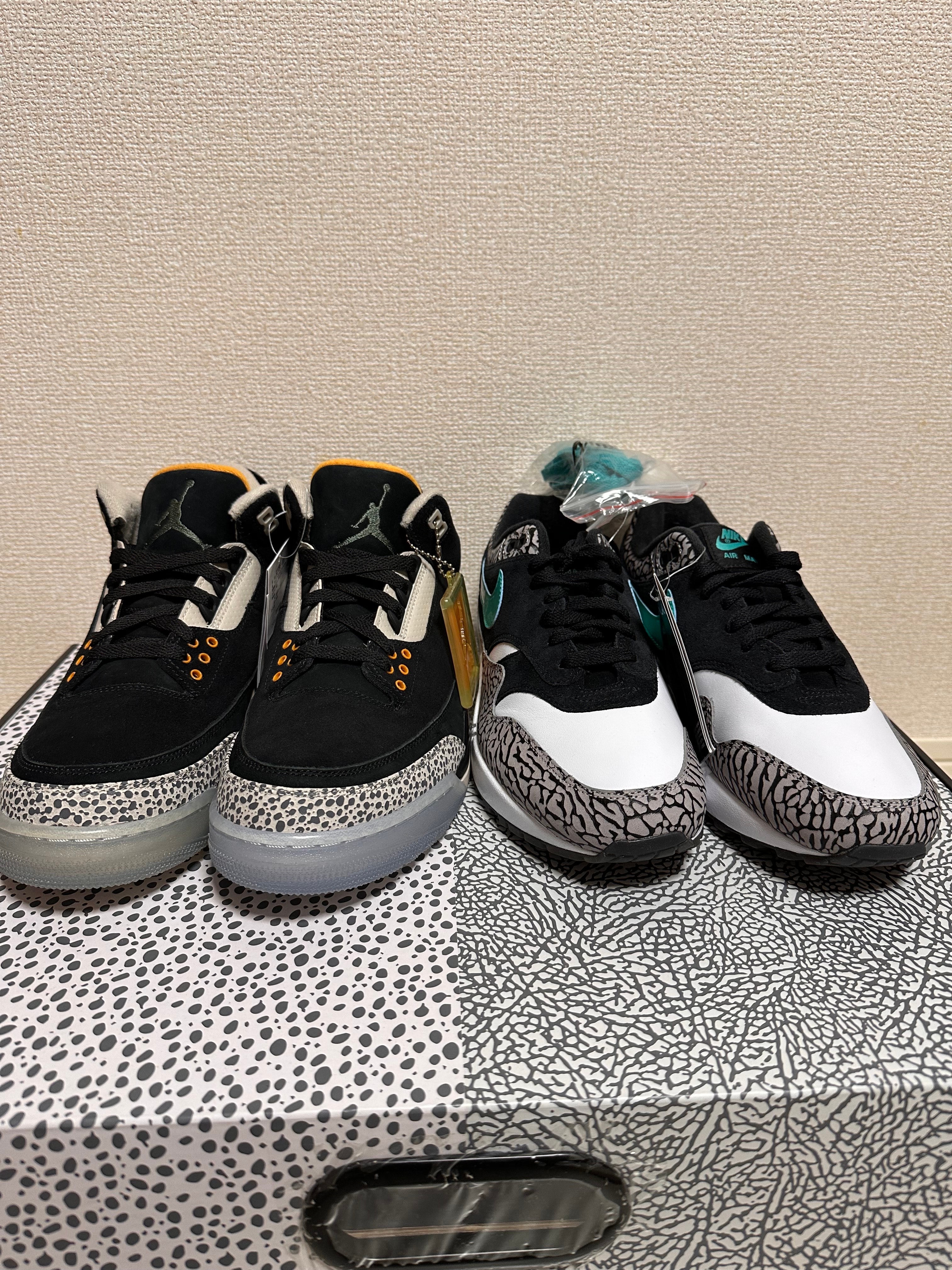 atmos × Nike Air Jordan 3 Retro & Air Max 1 "atmos Pack"