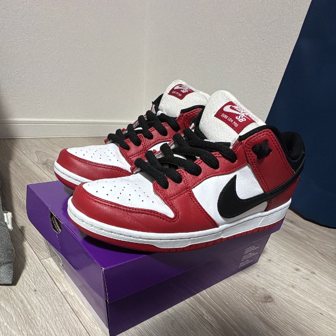 Nike SB Dunk Low Pro "J-Pack Chicago/Varsity Red and White"