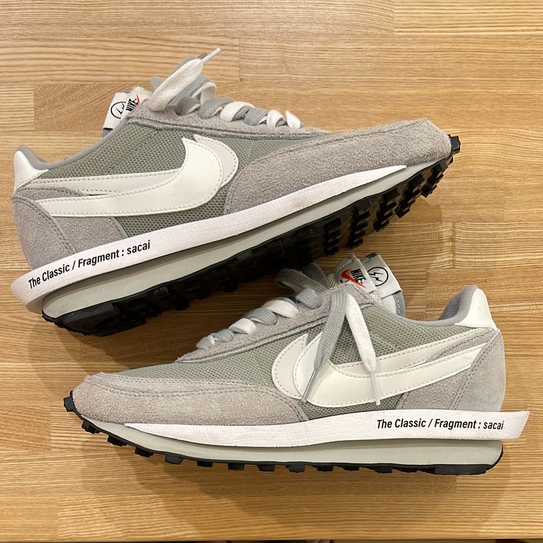 Fragment × sacai × Nike LD Waffle "Light Smoke Grey"
