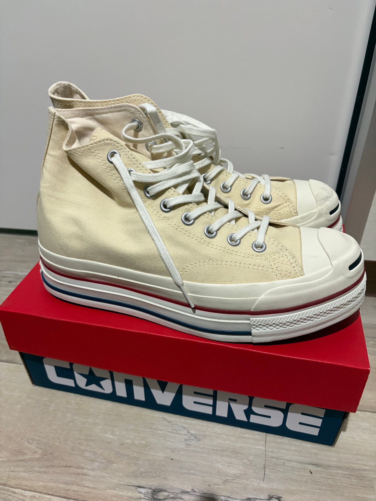 doublet × Converse Jack Purcell All Star Hi / DB "Ivory"