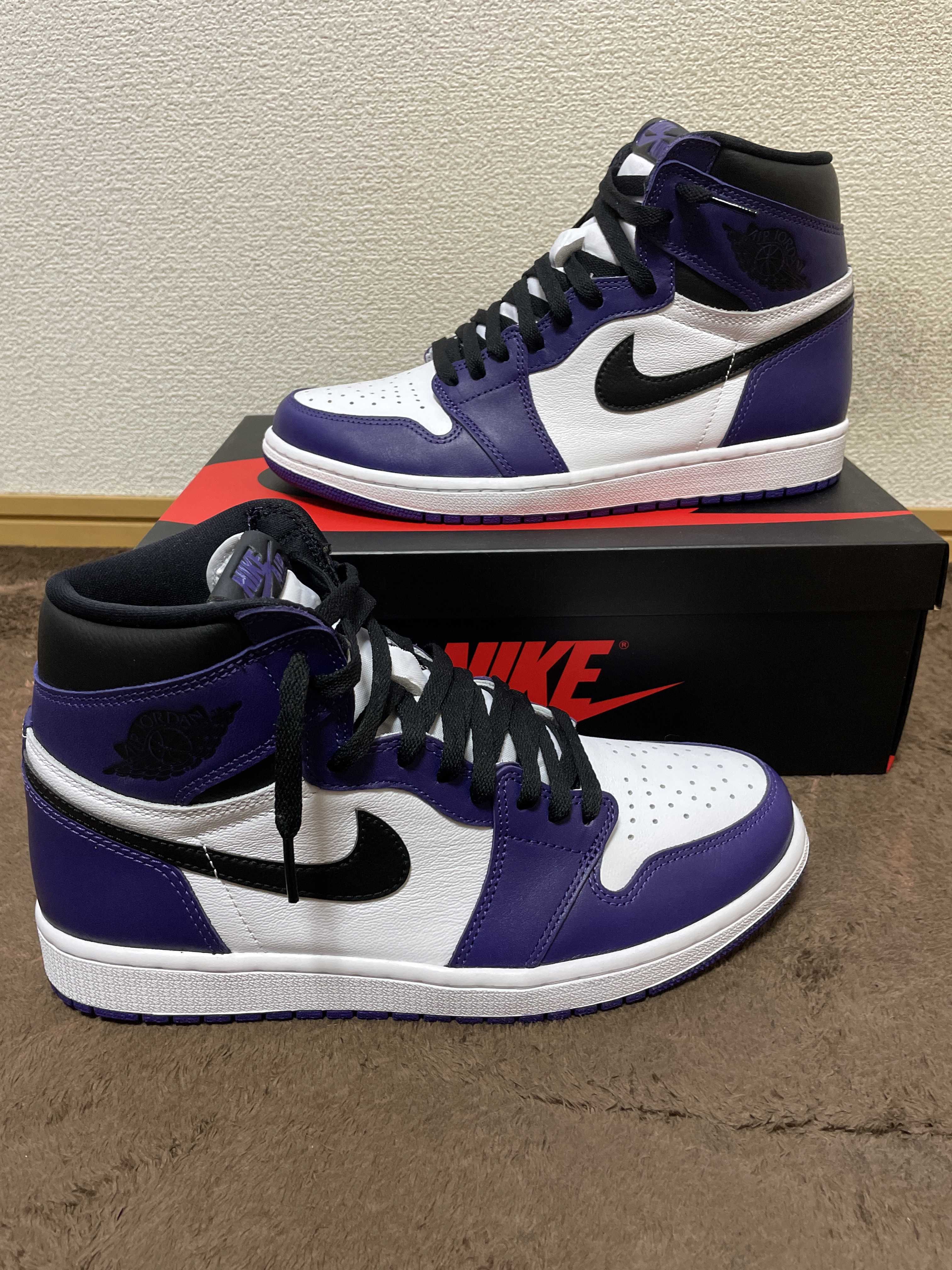Nike Air Jordan 1 Retro High OG "Court Purple White/Black" (2020)   
