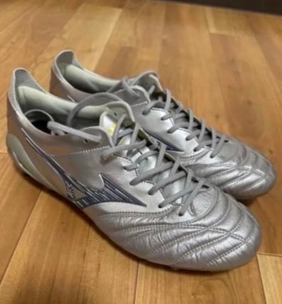 Mizuno Morelia 4 Japan "Galaxy Silver/Navy"