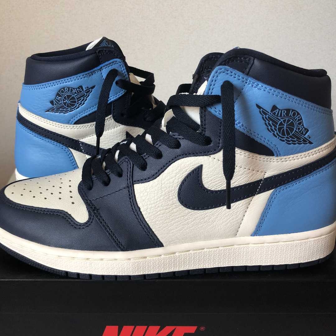 Nike Air Jordan 1 Retro High OG "Obsidian/University Blue"