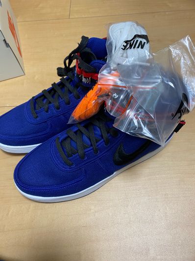 Stussy × Nike Vandal High "Deep Royal Blue"