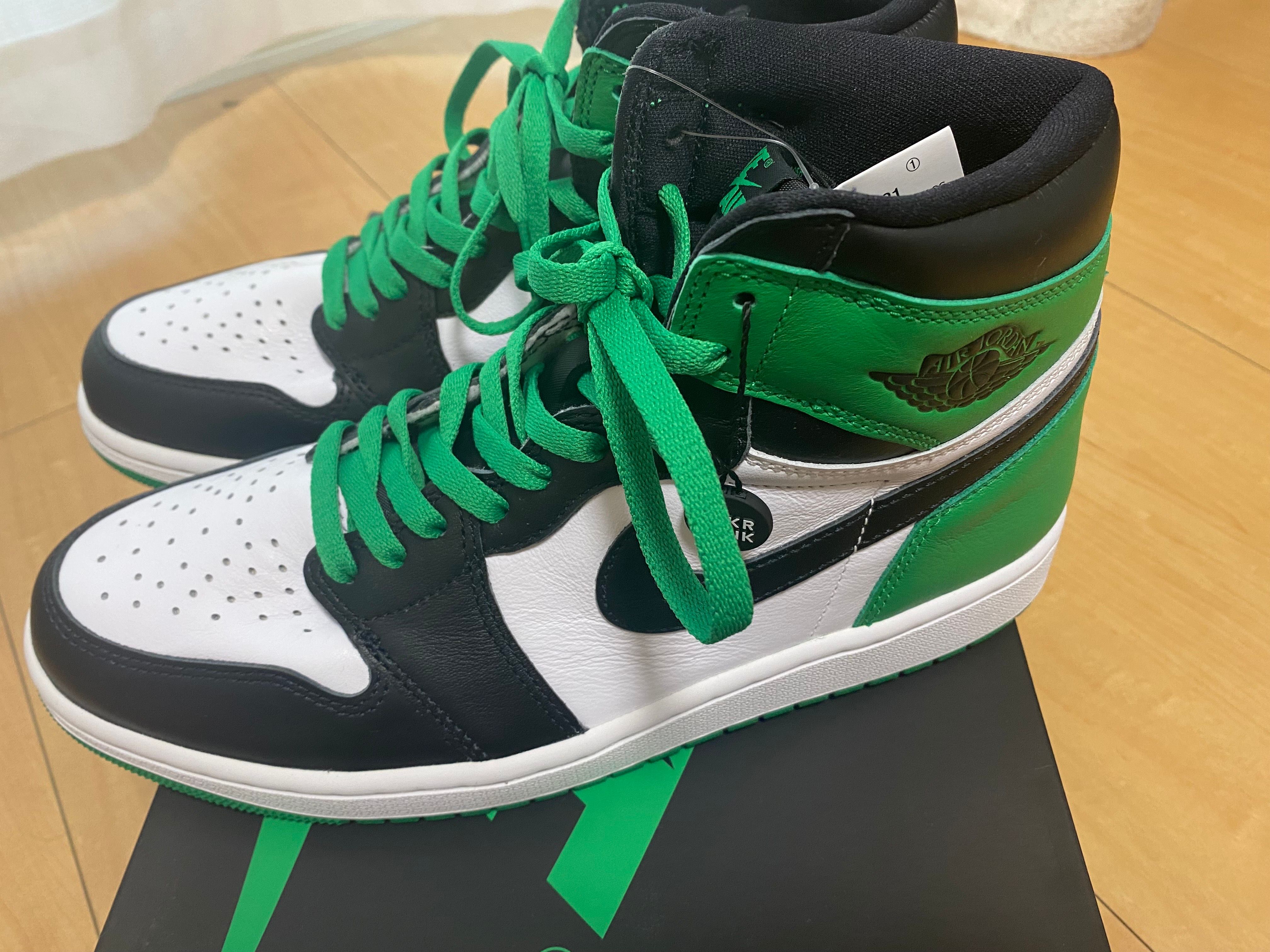 Nike Air Jordan 1 Retro High OG "Celtics/Black and Lucky Green" (2023)