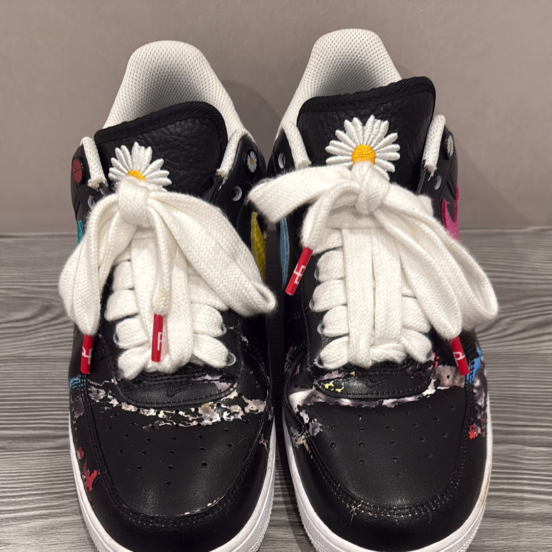 PEACEMINUSONE × Nike Air Force 1 Low '07 Para-Noise 3.0 "Black and Multi-Color" / G-DRAGON