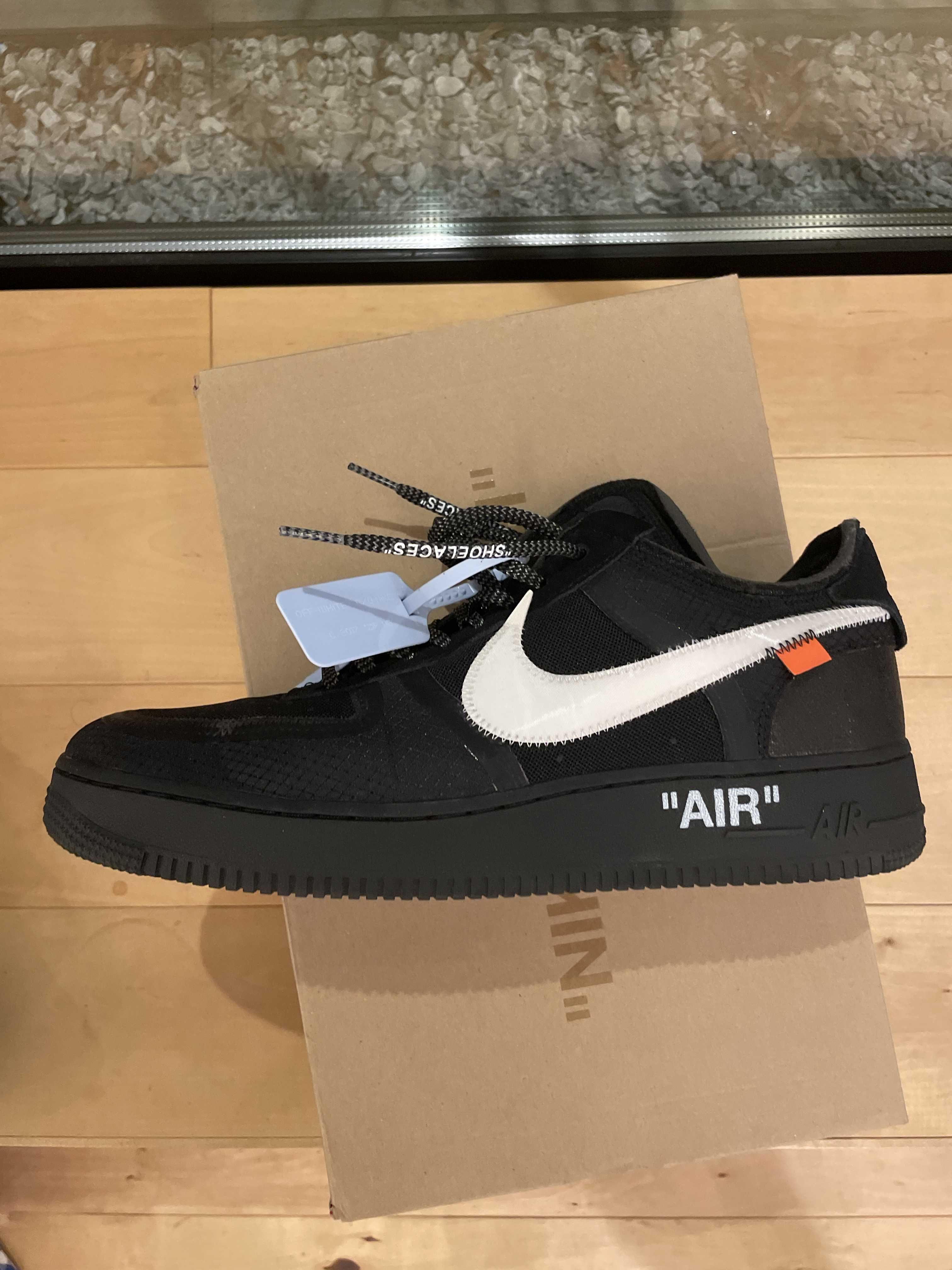 Off-White × Nike Air Force 1 Low "Black"